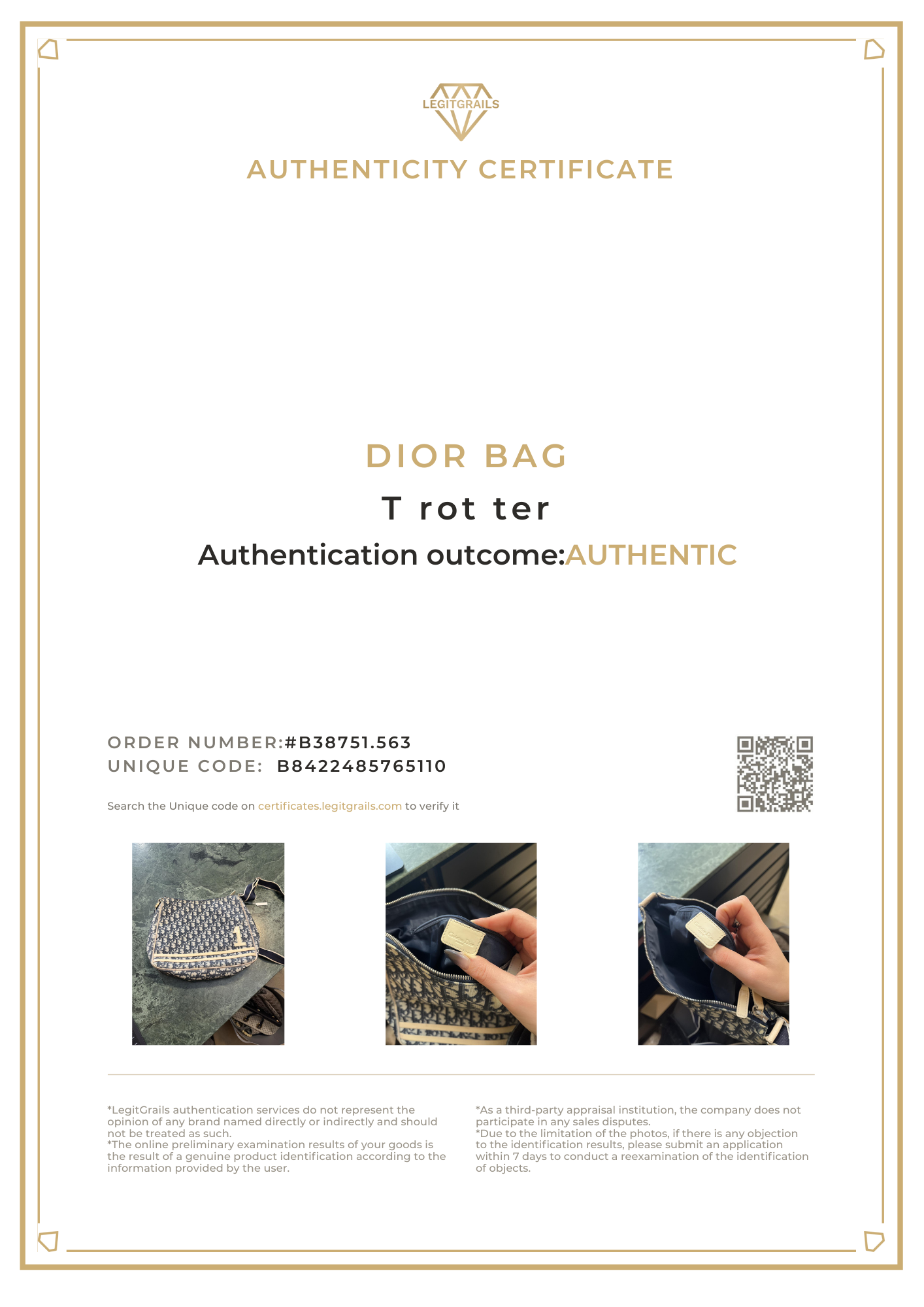 Dior Trotter Messenger Bag