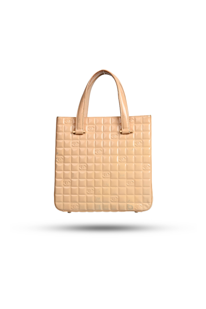 Chanel Lambskin Quilted Chocolate Bar