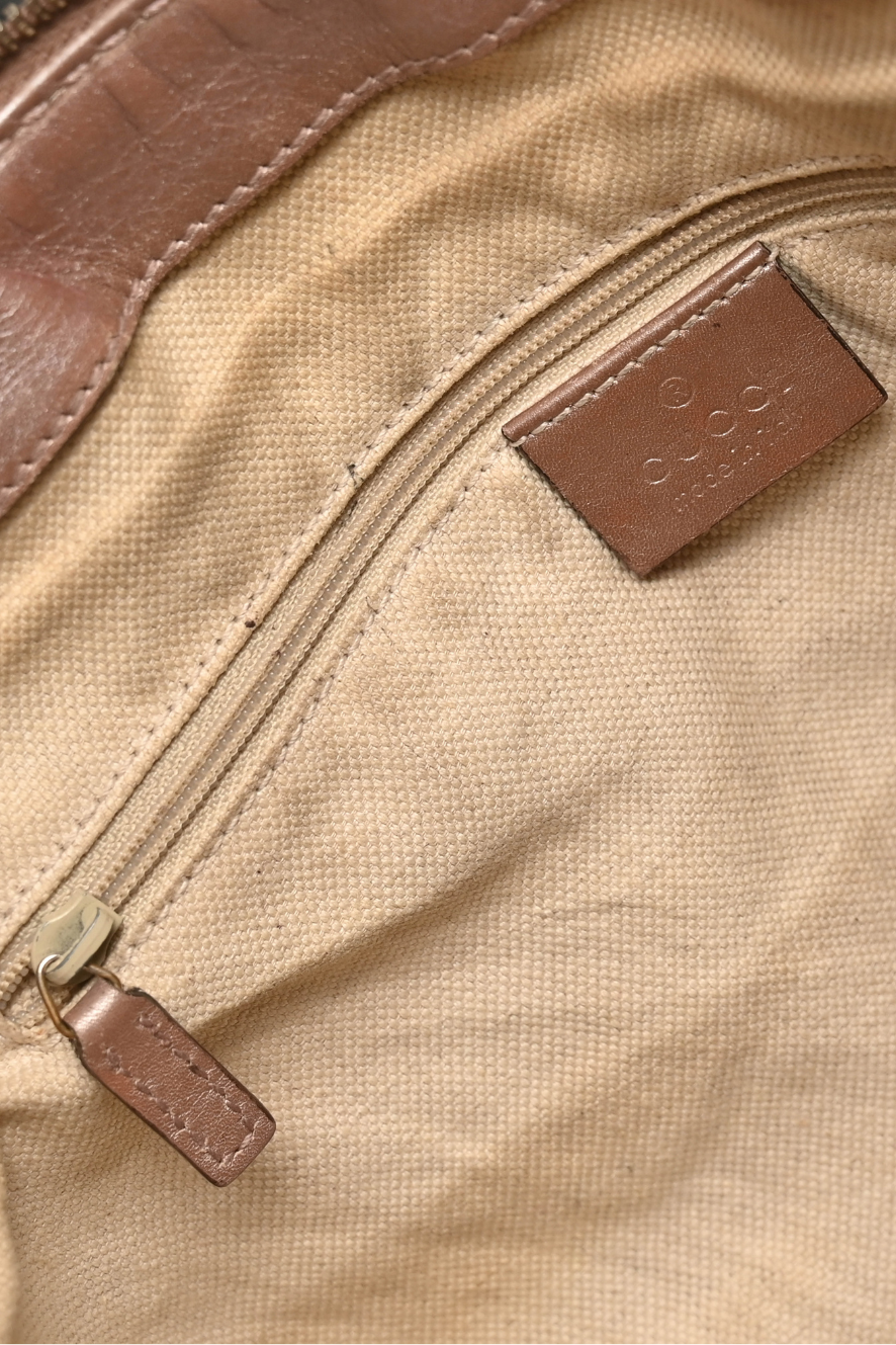 Gucci Metallic Micro Guccisima Leather