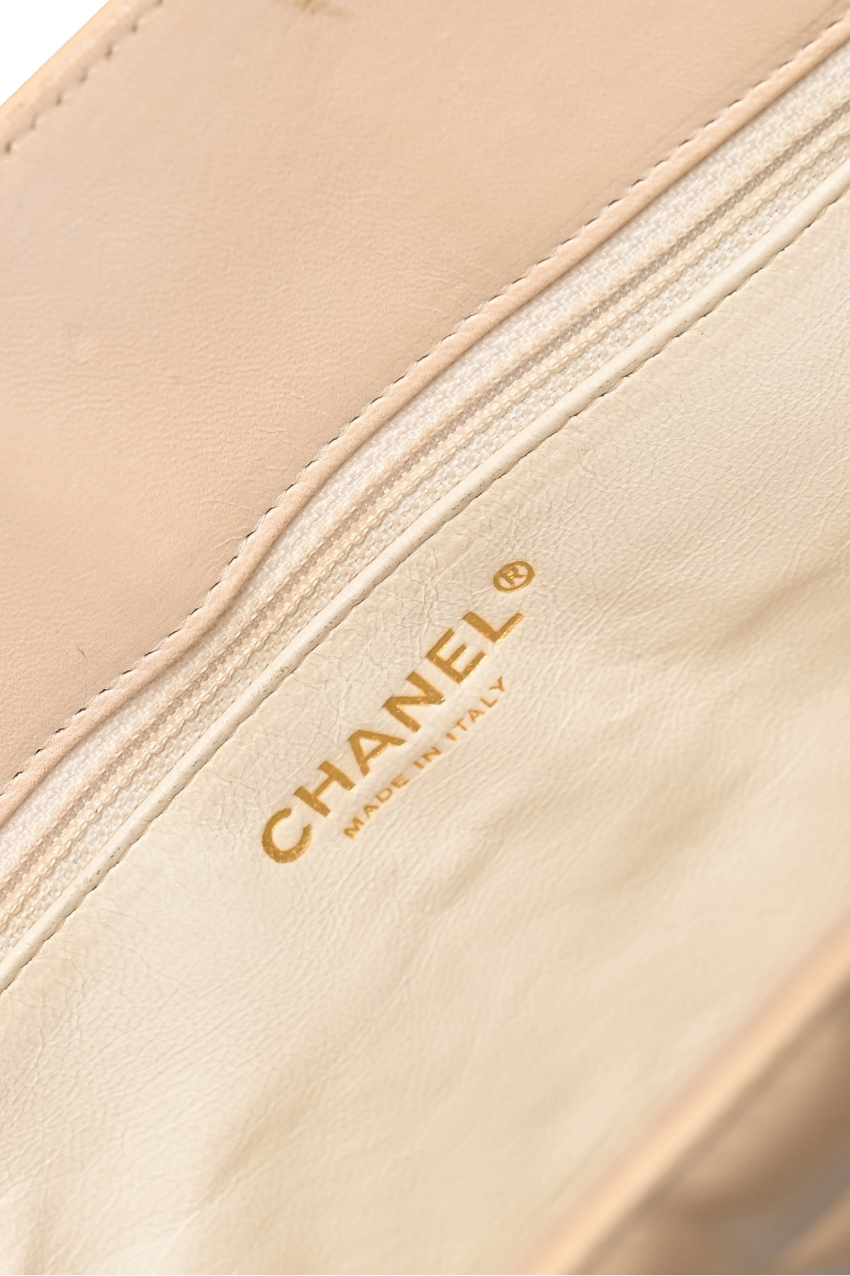 Chanel Lambskin Quilted Chocolate Bar