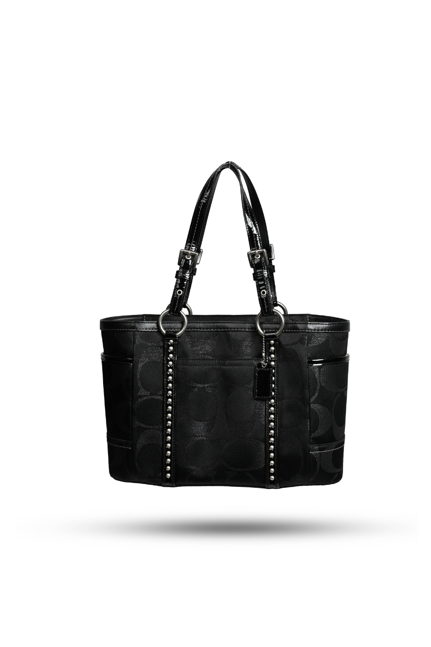 Coach Signature Studded Tote