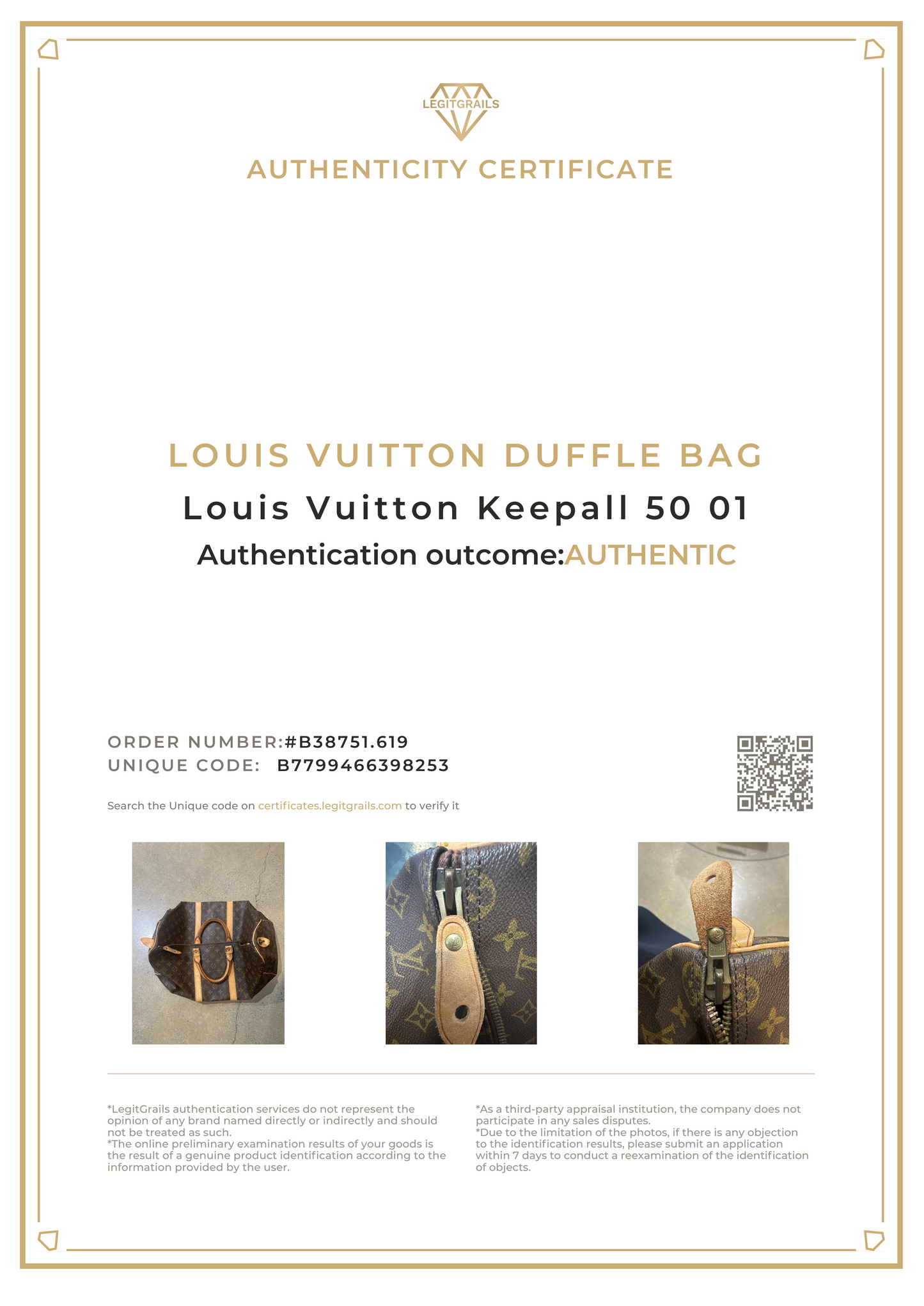 Louis Vuitton Keepall 50 01