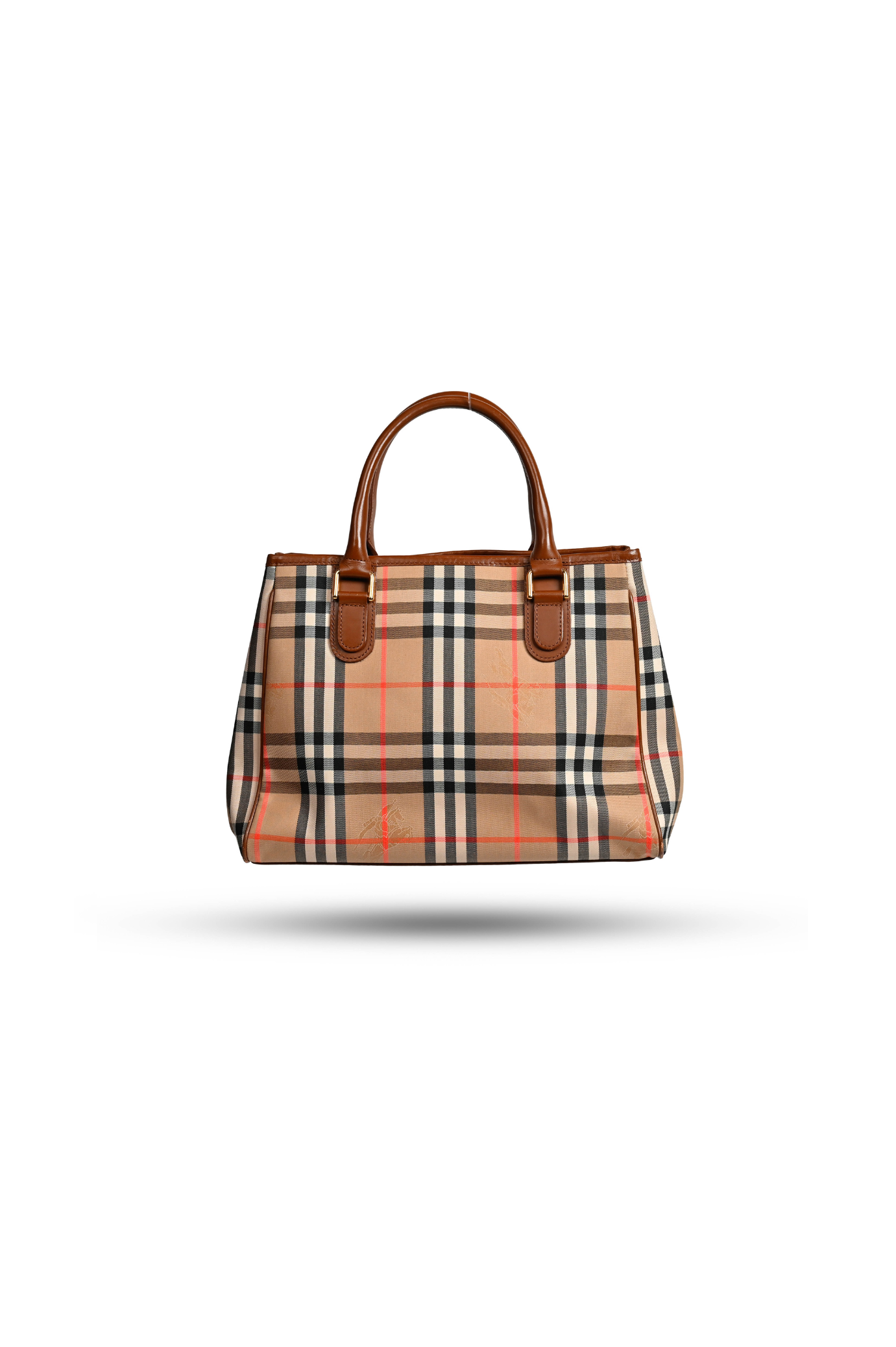 Burberry Nova Check Shadow Horse Tote
