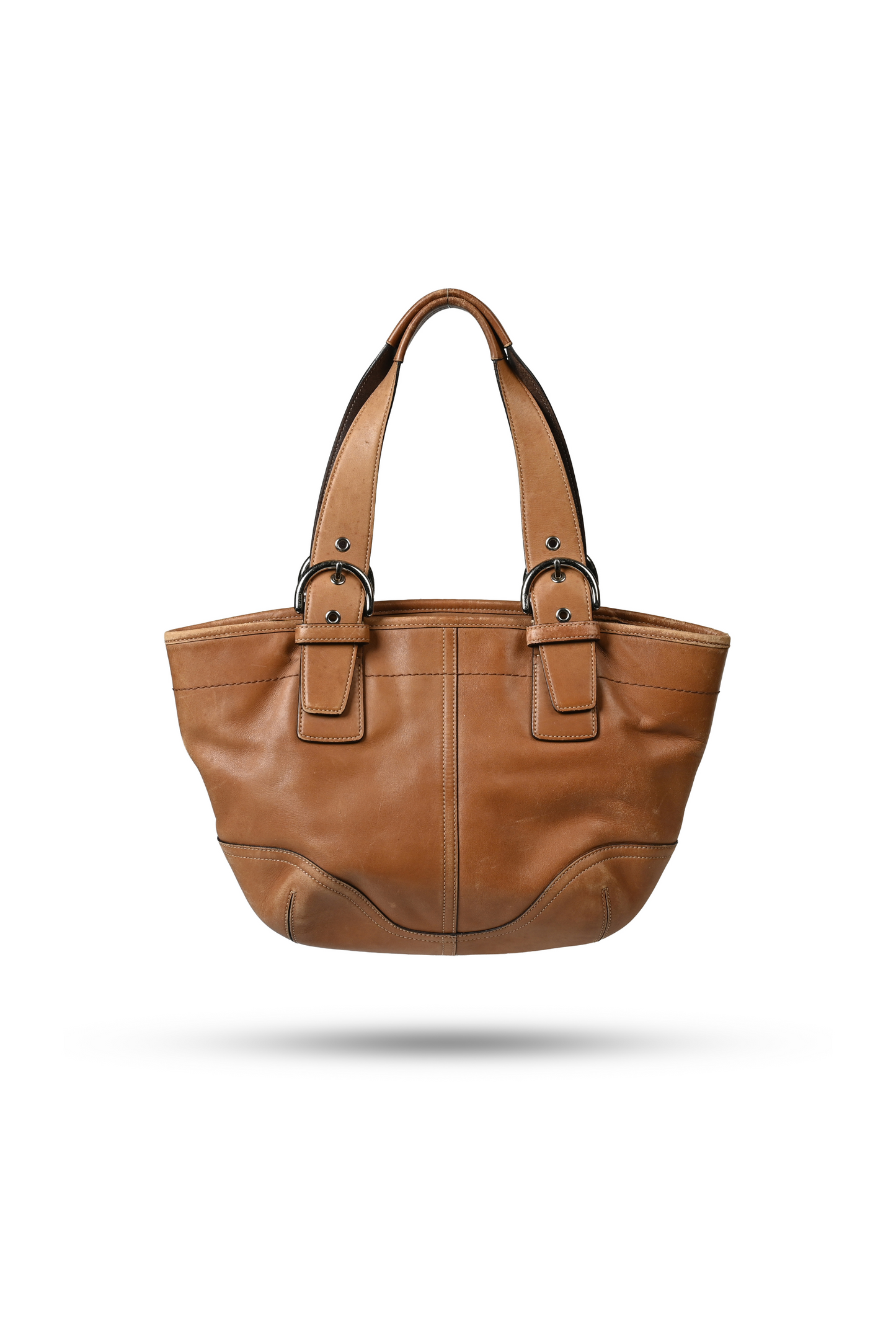 Coach Camel Tote Bag