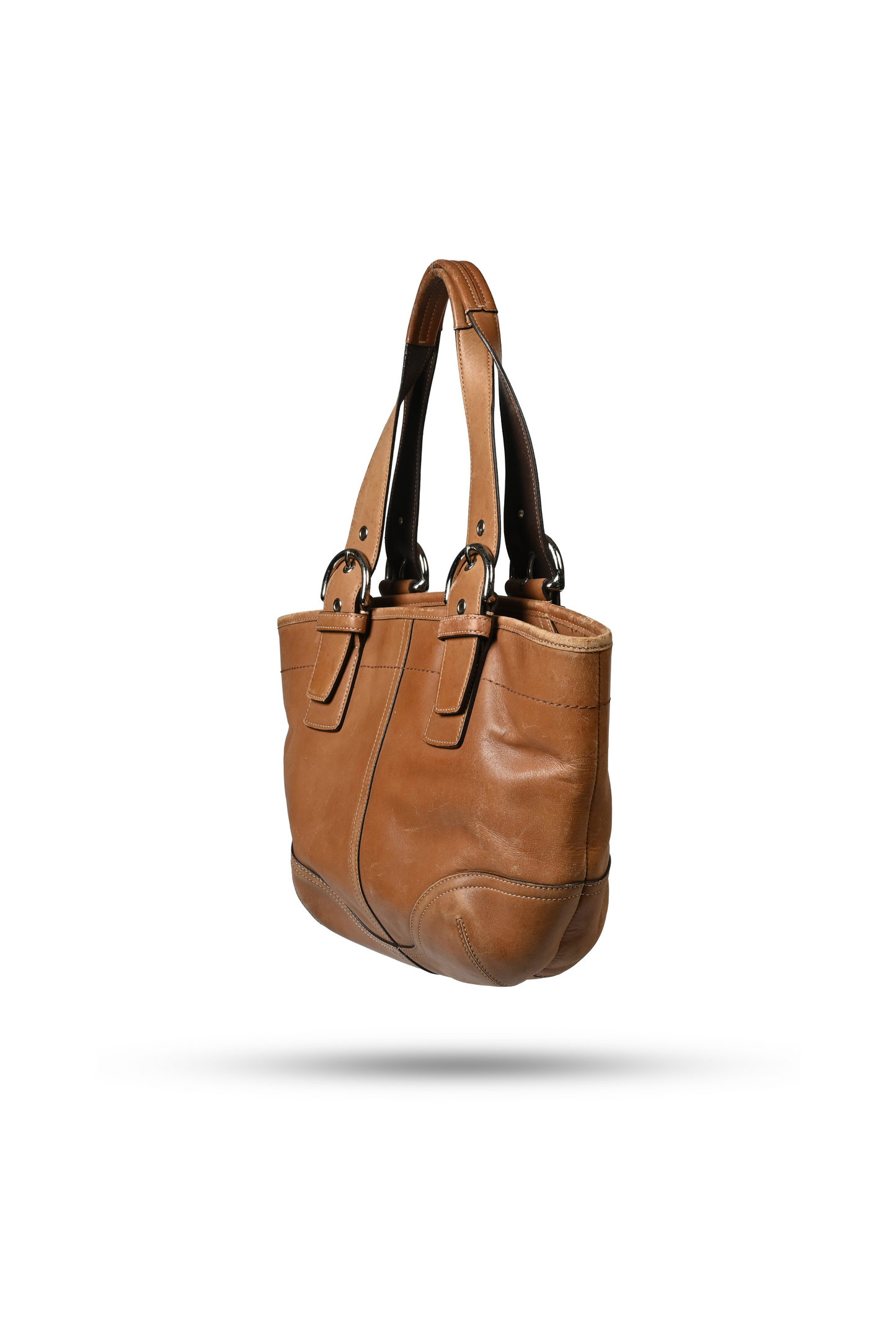 Coach Camel Tote Bag