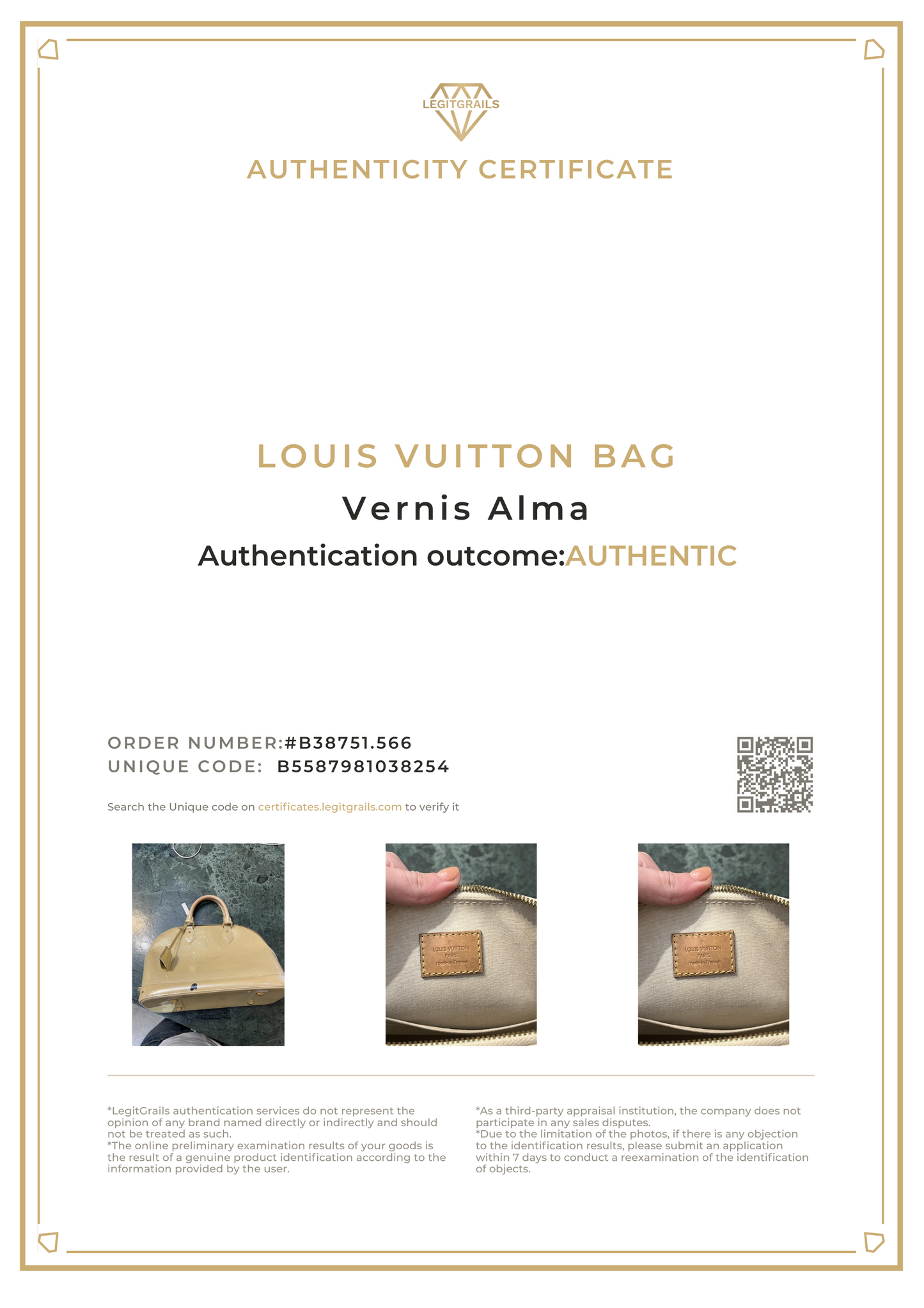 Louis Vuitton 2000 Monogram Vernis Alma