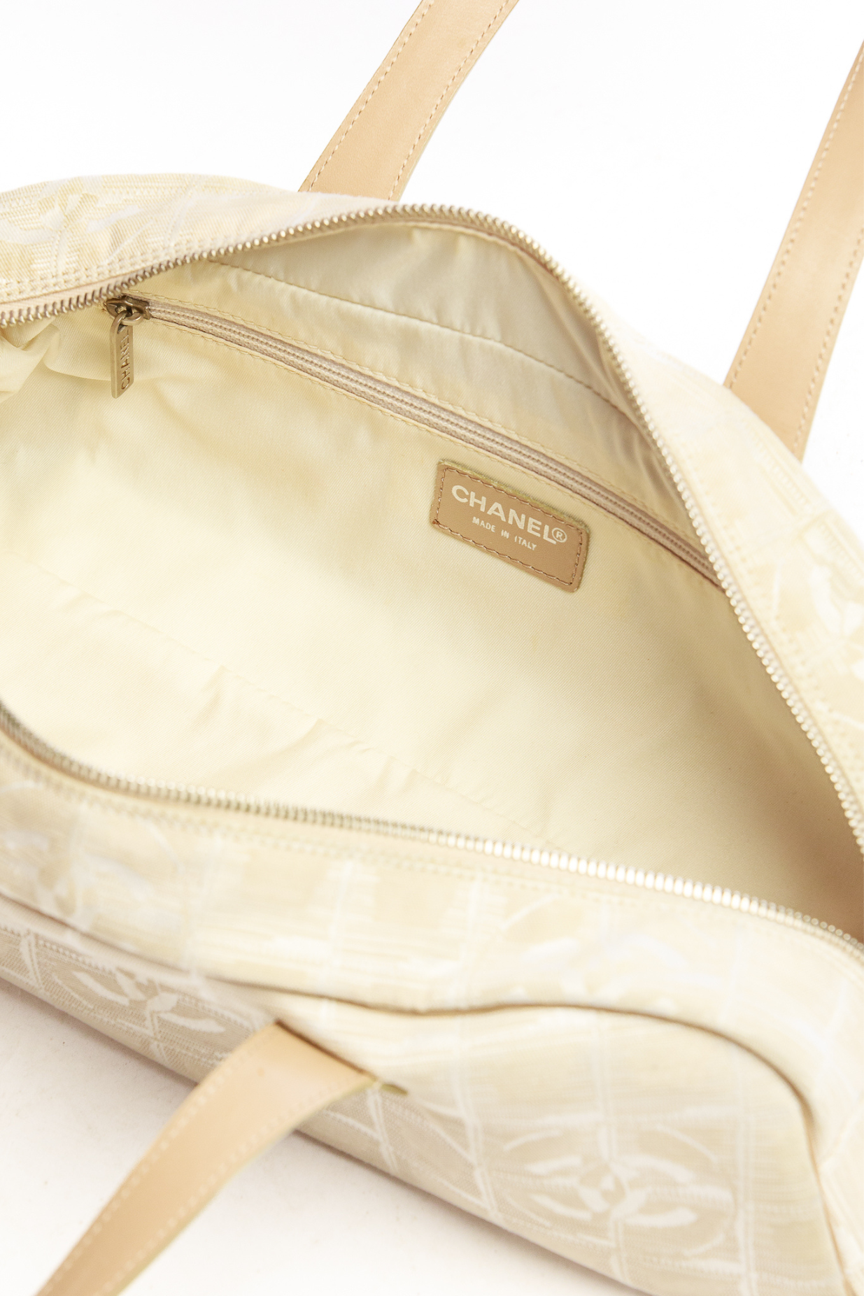 Chanel Nylon Travel Boston Bag