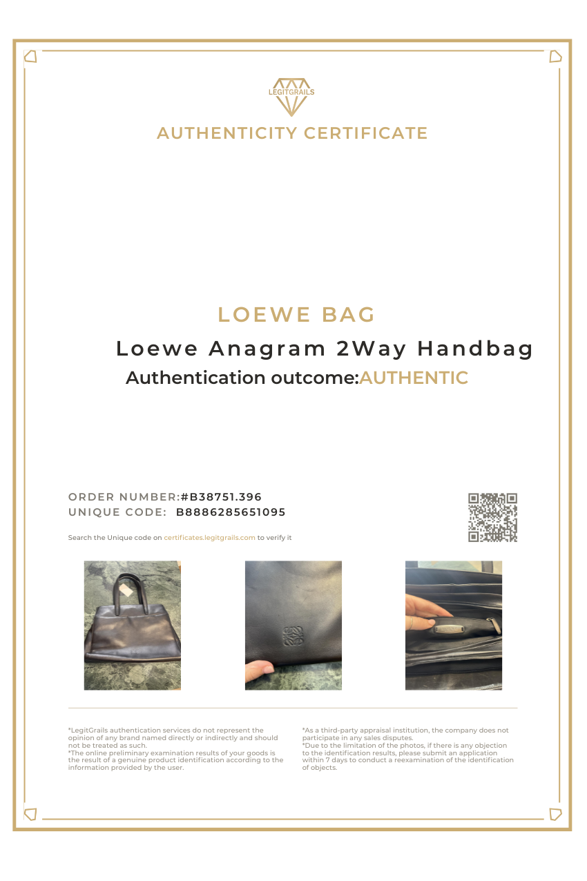 Loewe Anagram 2Way Handbag