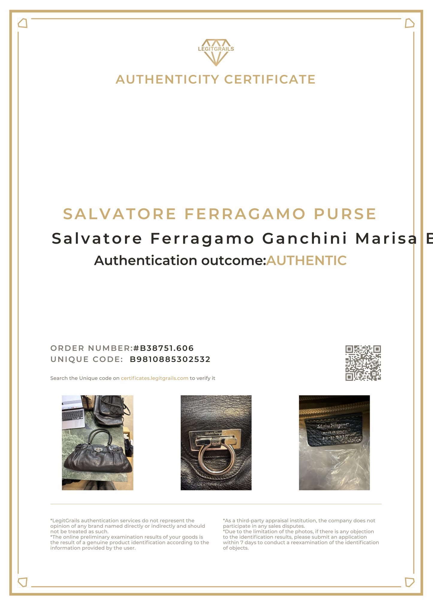 Ferragamo Ganchini Marisa Bag