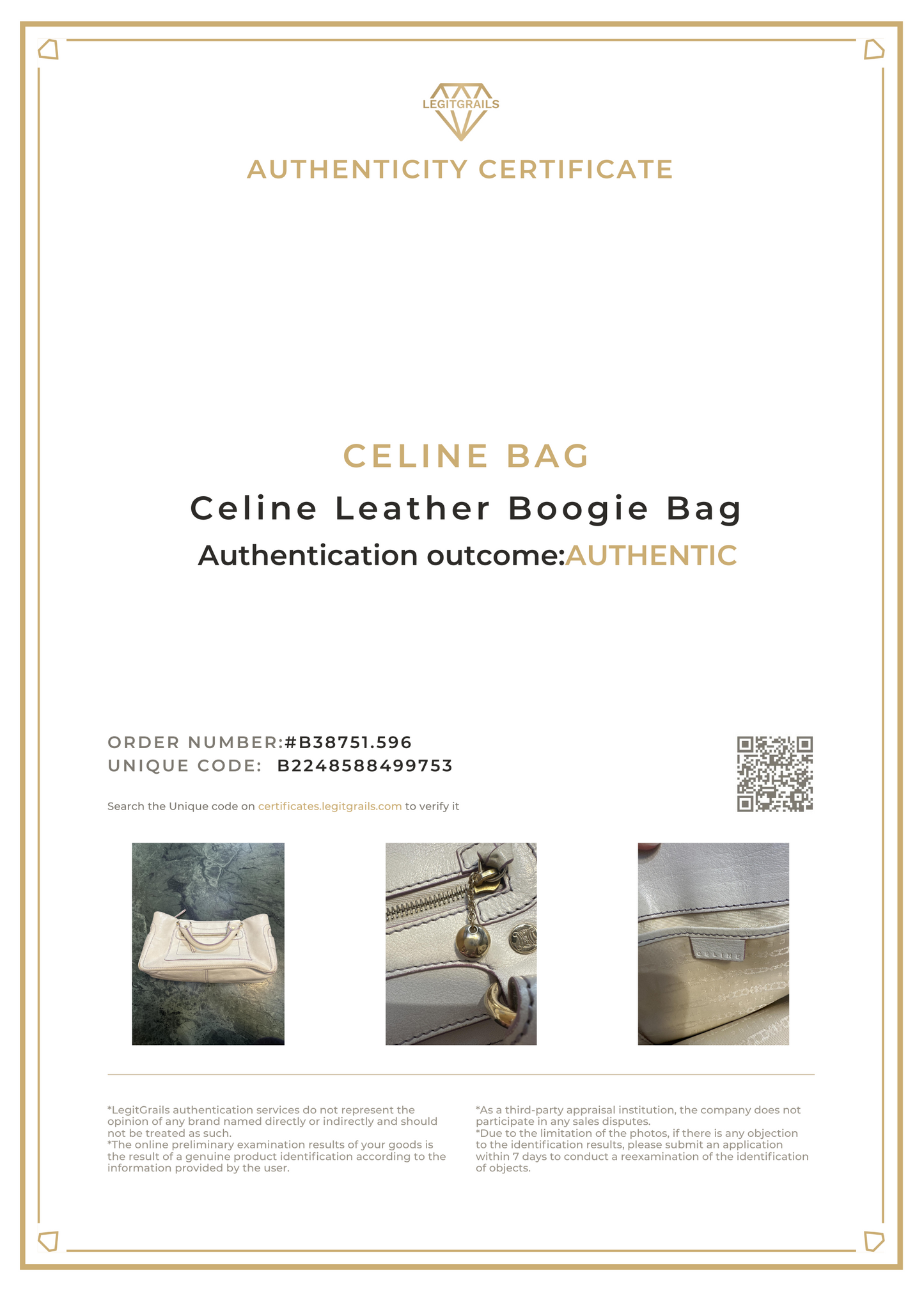 Celine Boogie Leather Bag 03