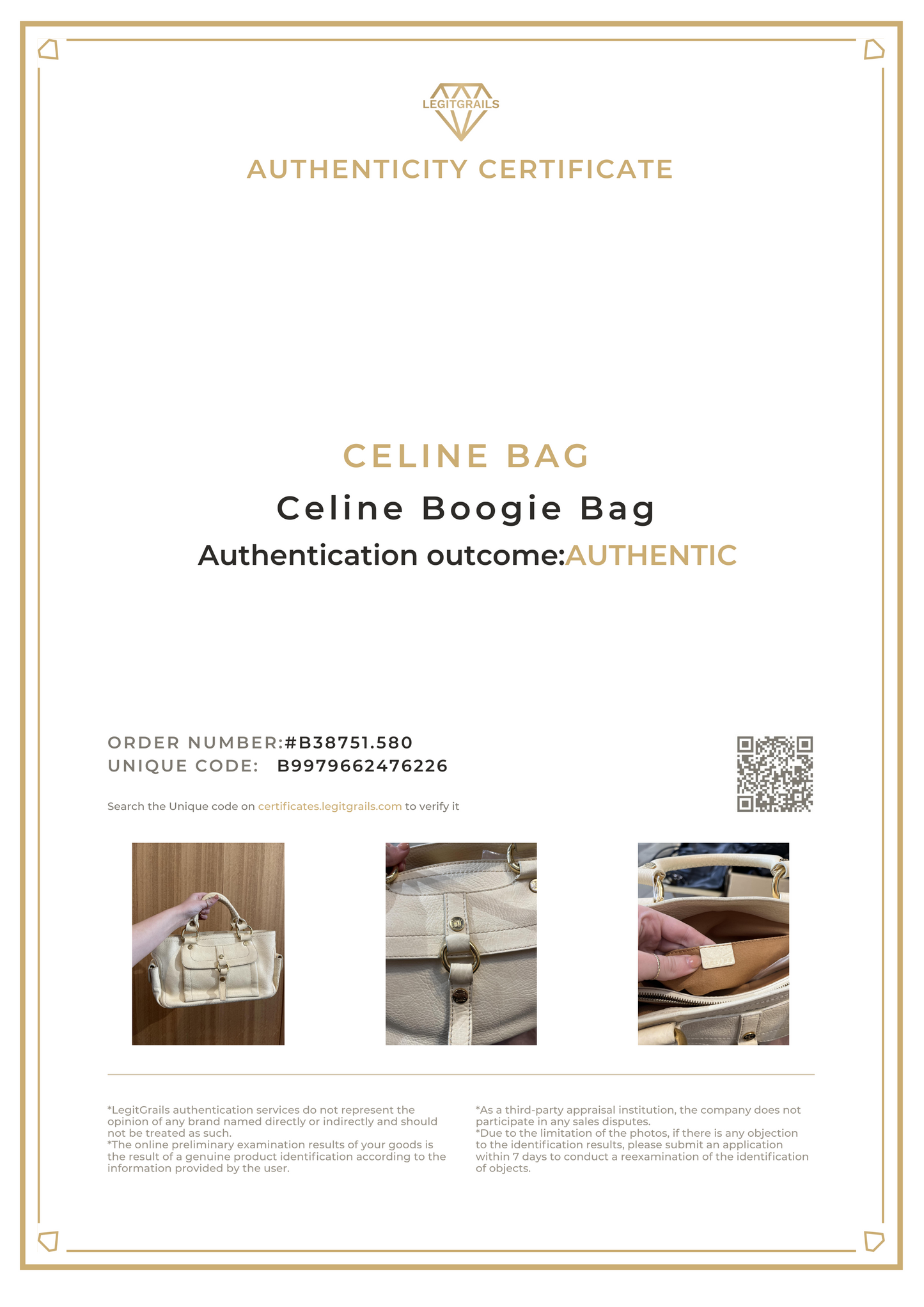Celine Boogie Leather Bag 01