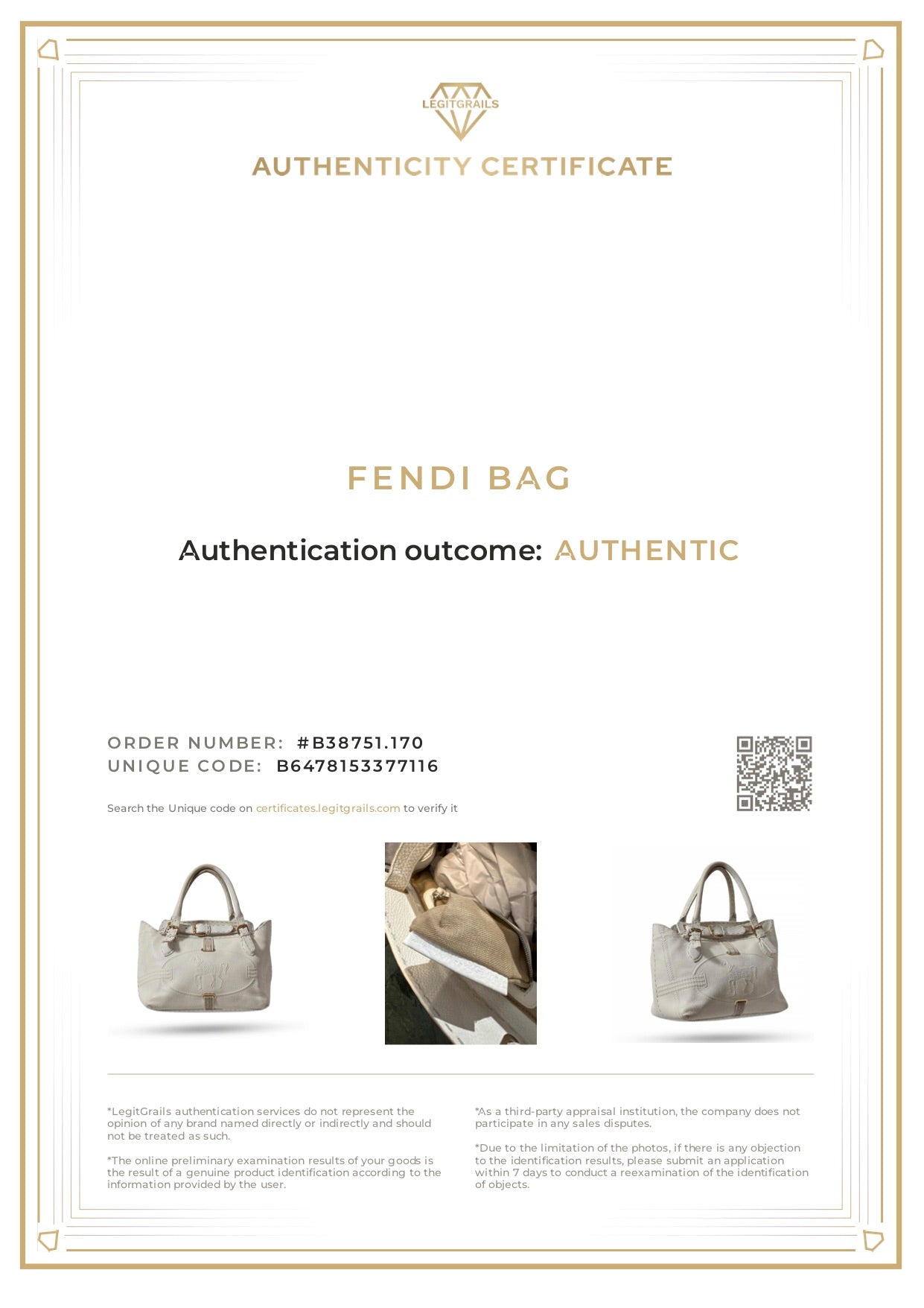 (PRE-ORDER) Fendi White Leather Villa Selleria Borghese Tote