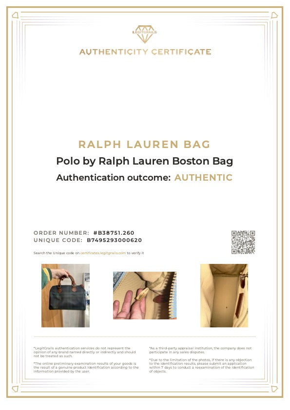 Ralph Lauren Polo Mini Boston Bag