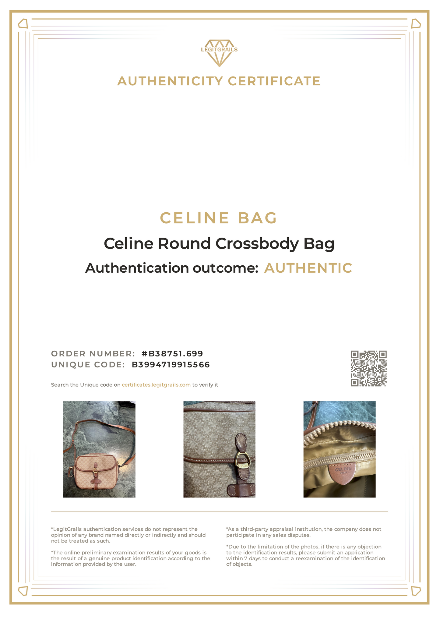 Celine Round Crossbody Bag