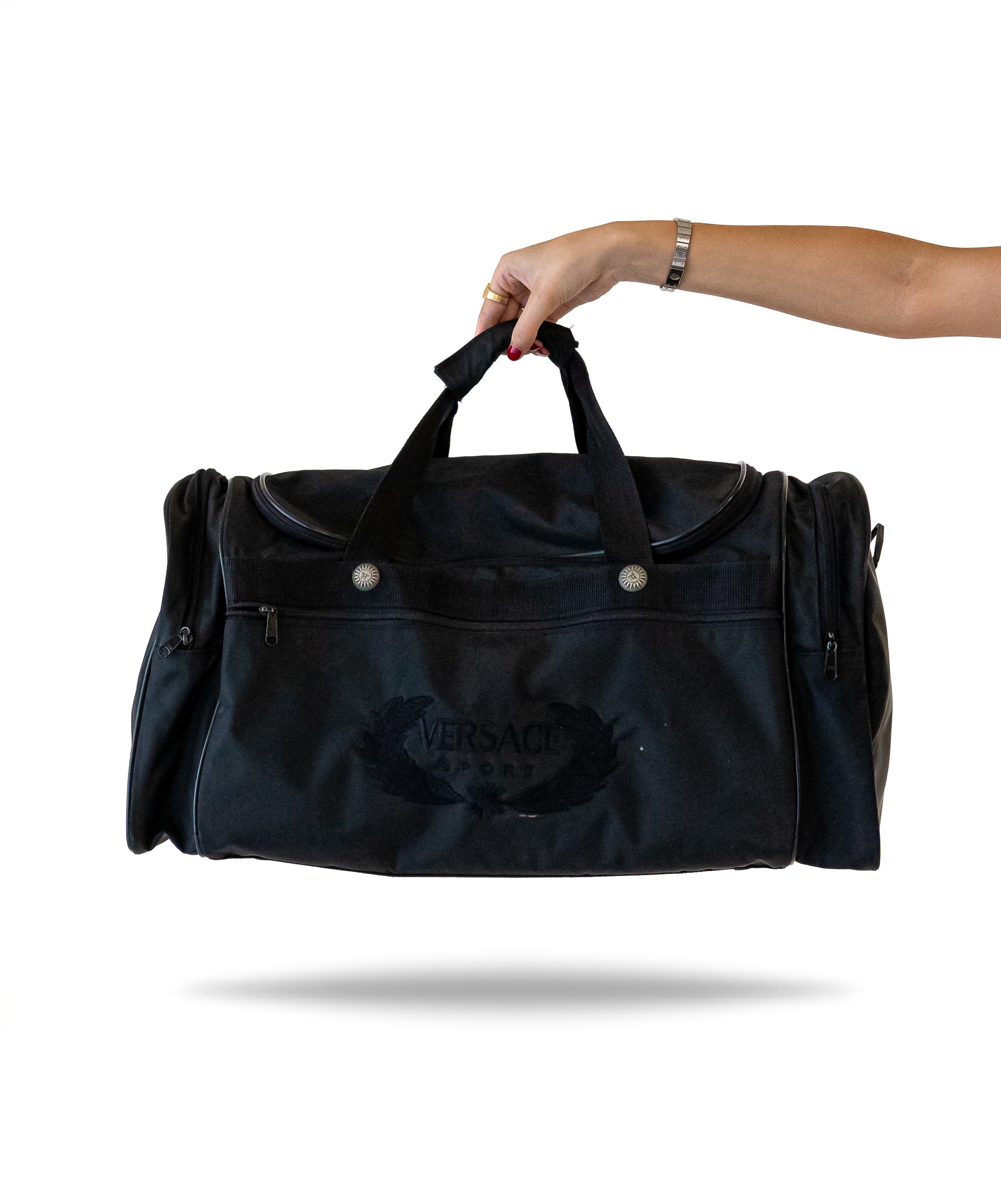 Versace duffle bag sale