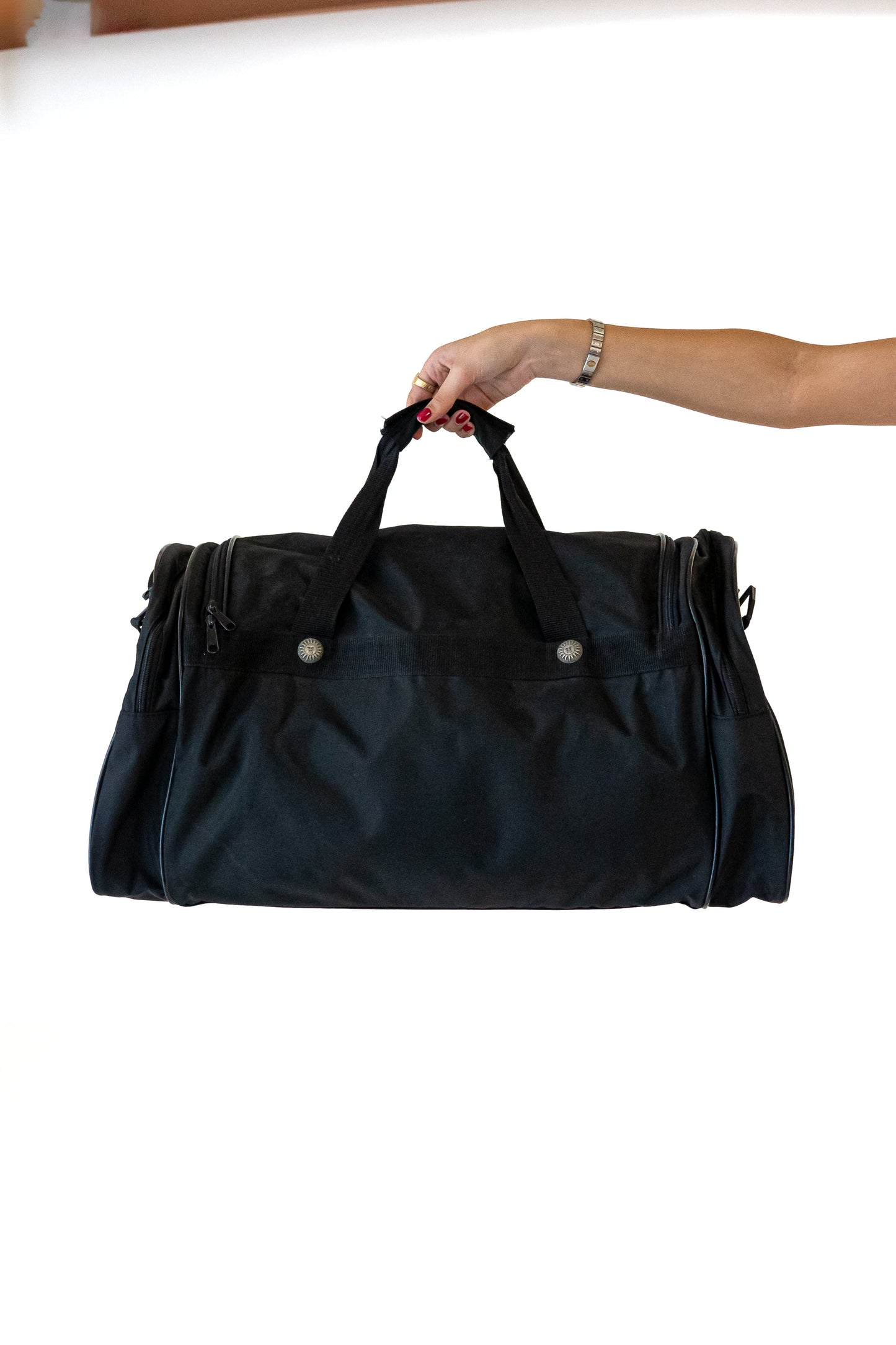 (PRE-ORDER) Versace Vintage Canvas Sports Duffle Bag