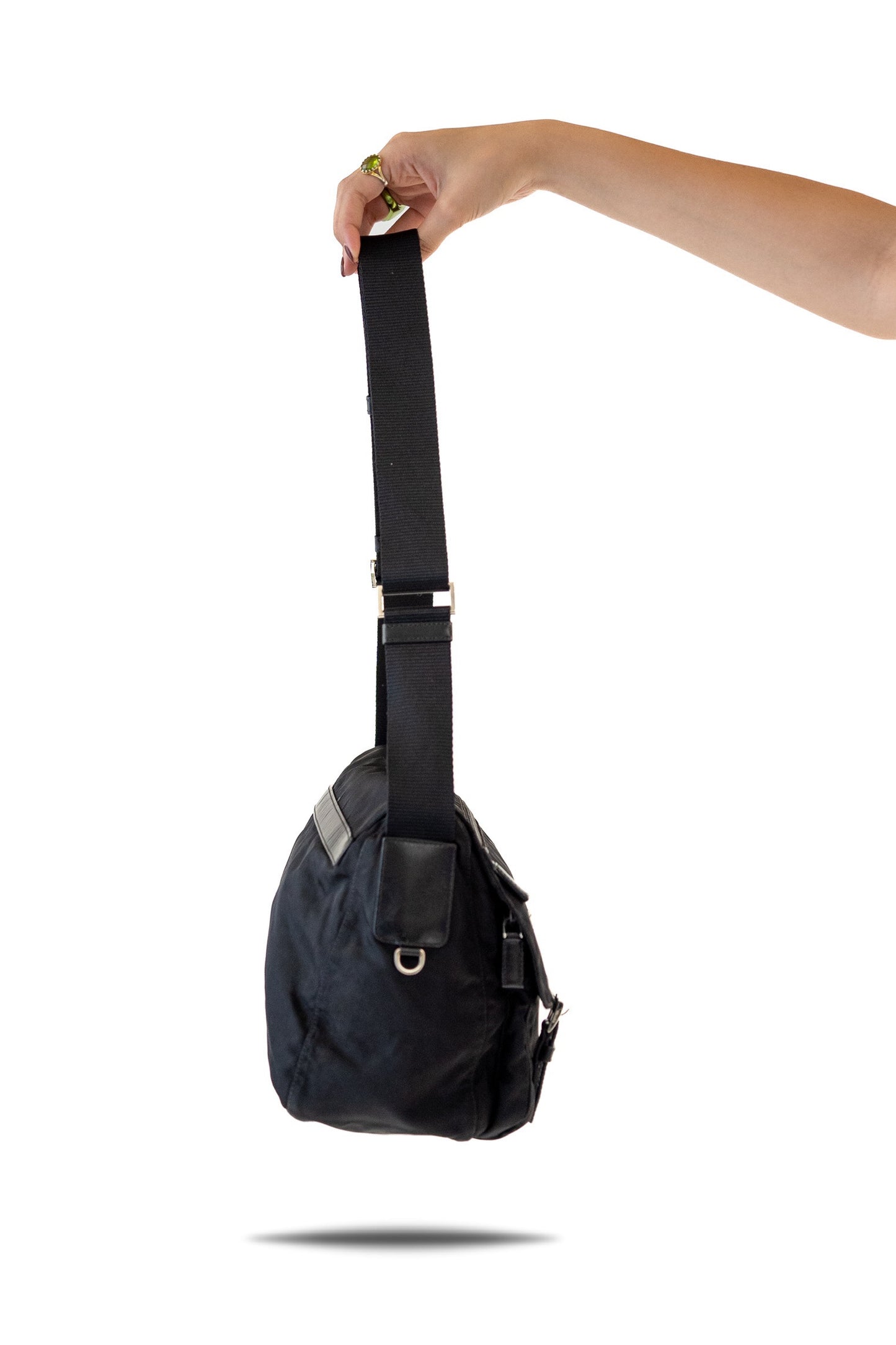 Prada Nylon Bag with Buckles
