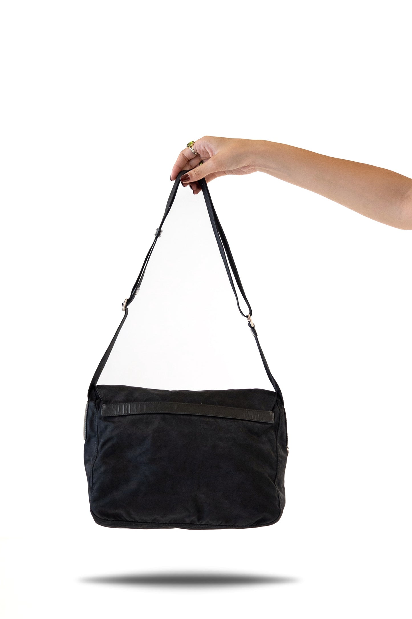 Prada Nylon Bag with Buckles