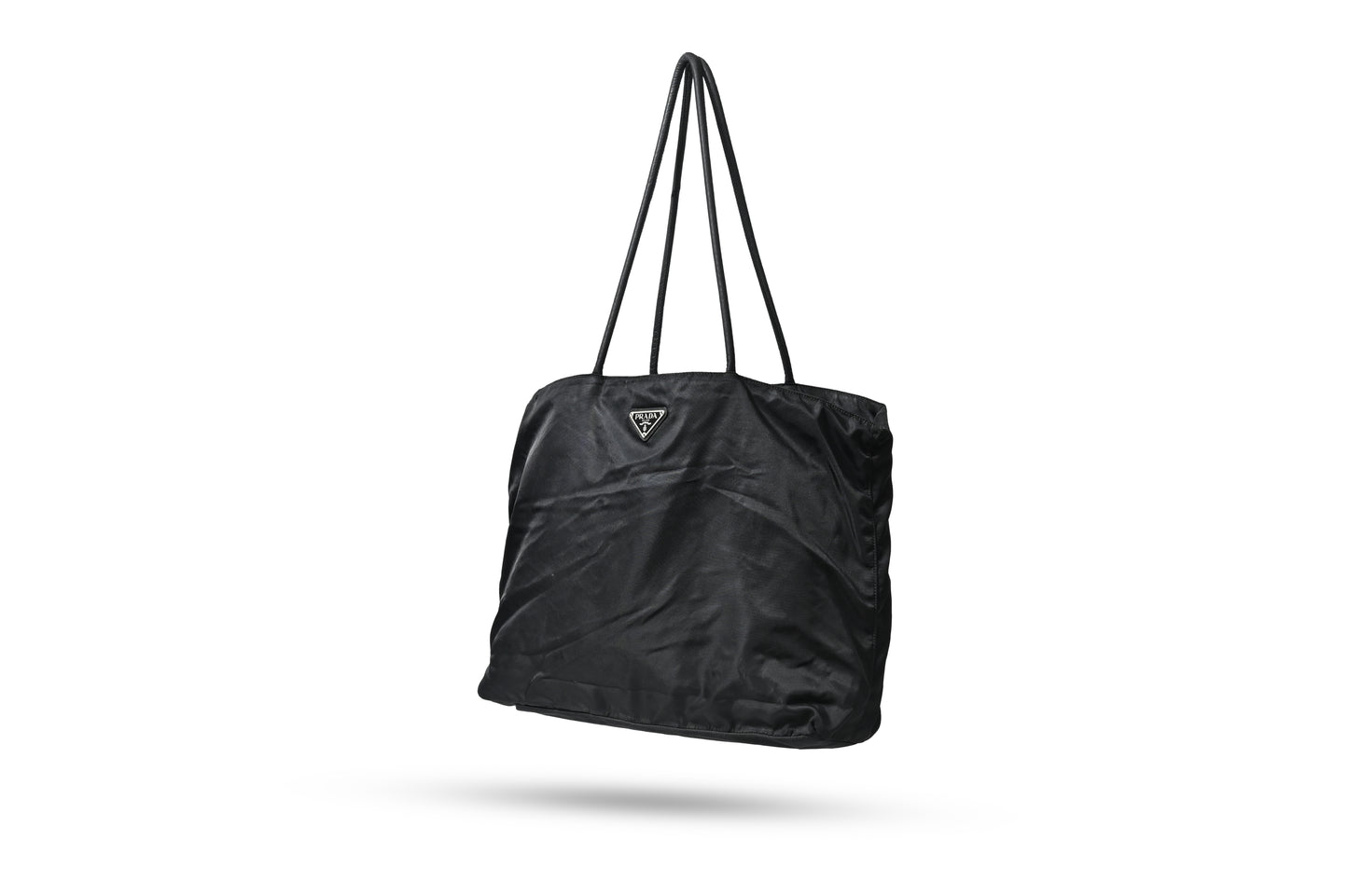 Prada Nylon Black Tote Bag
