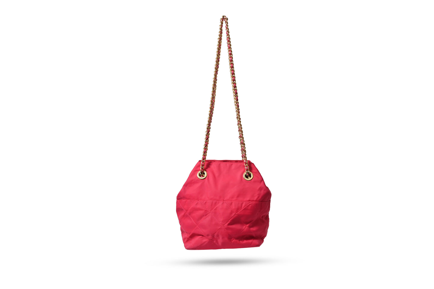 Prada Pink Nylon Shoulder Bag