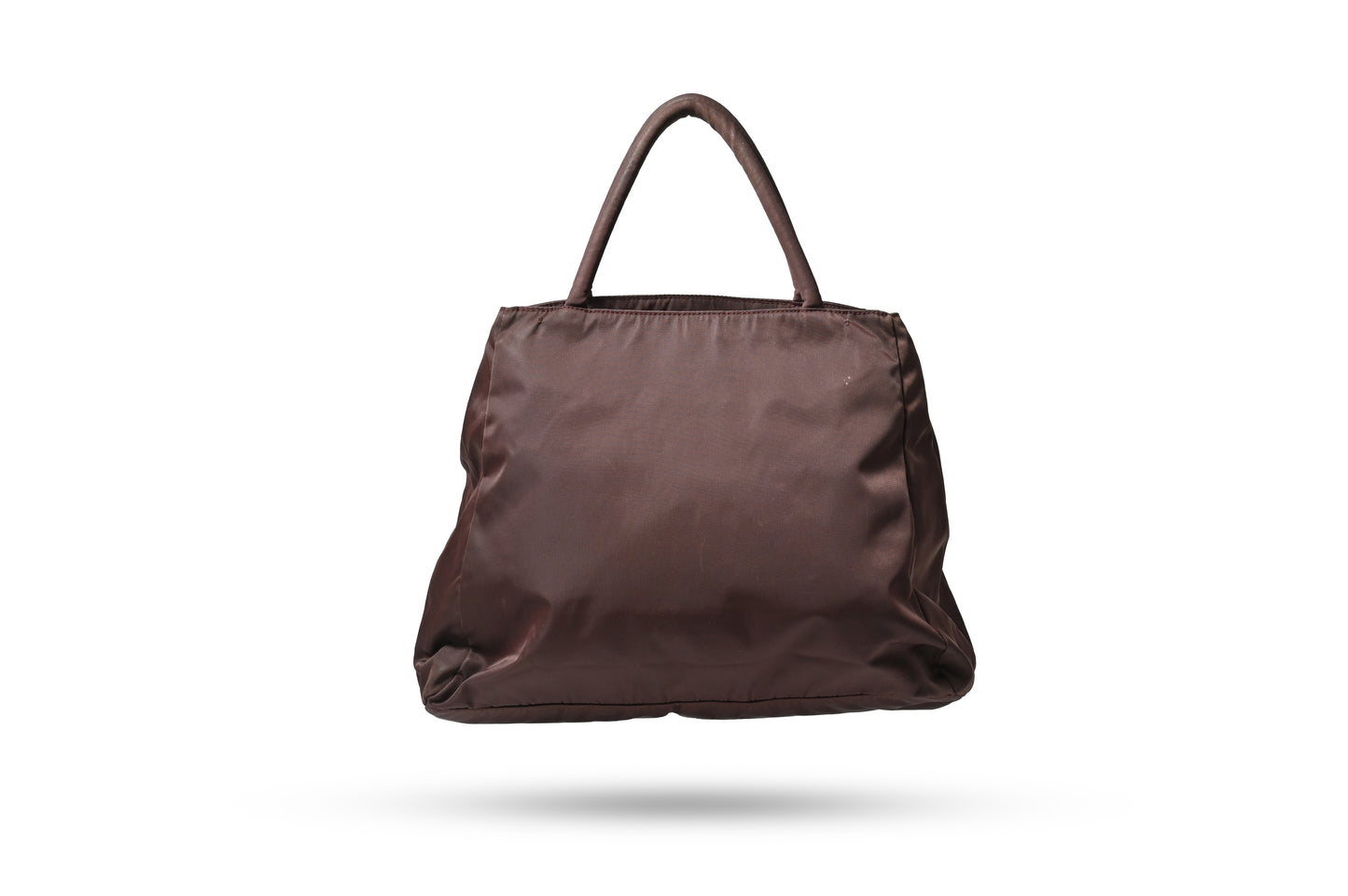 Prada Brown Nylon Tote Bag
