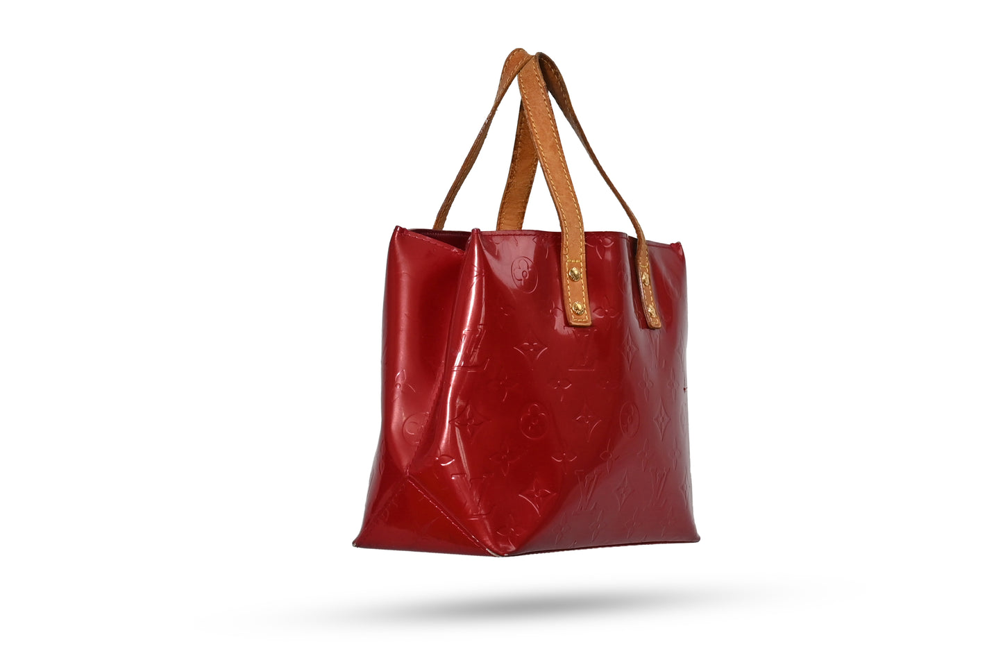 Louis Vuitton Vernis Reade Red Bag
