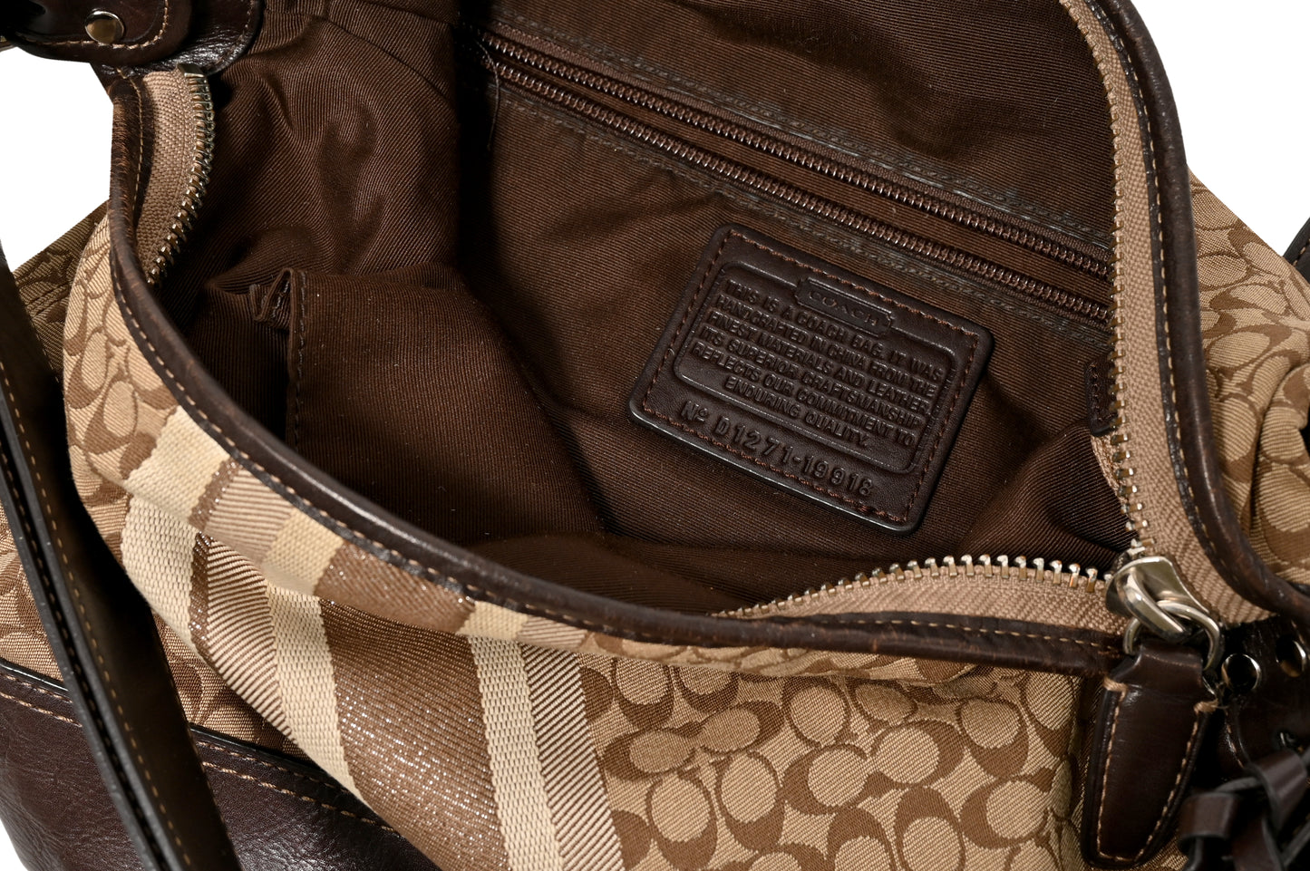 Coach Legacy Stripe Handbag