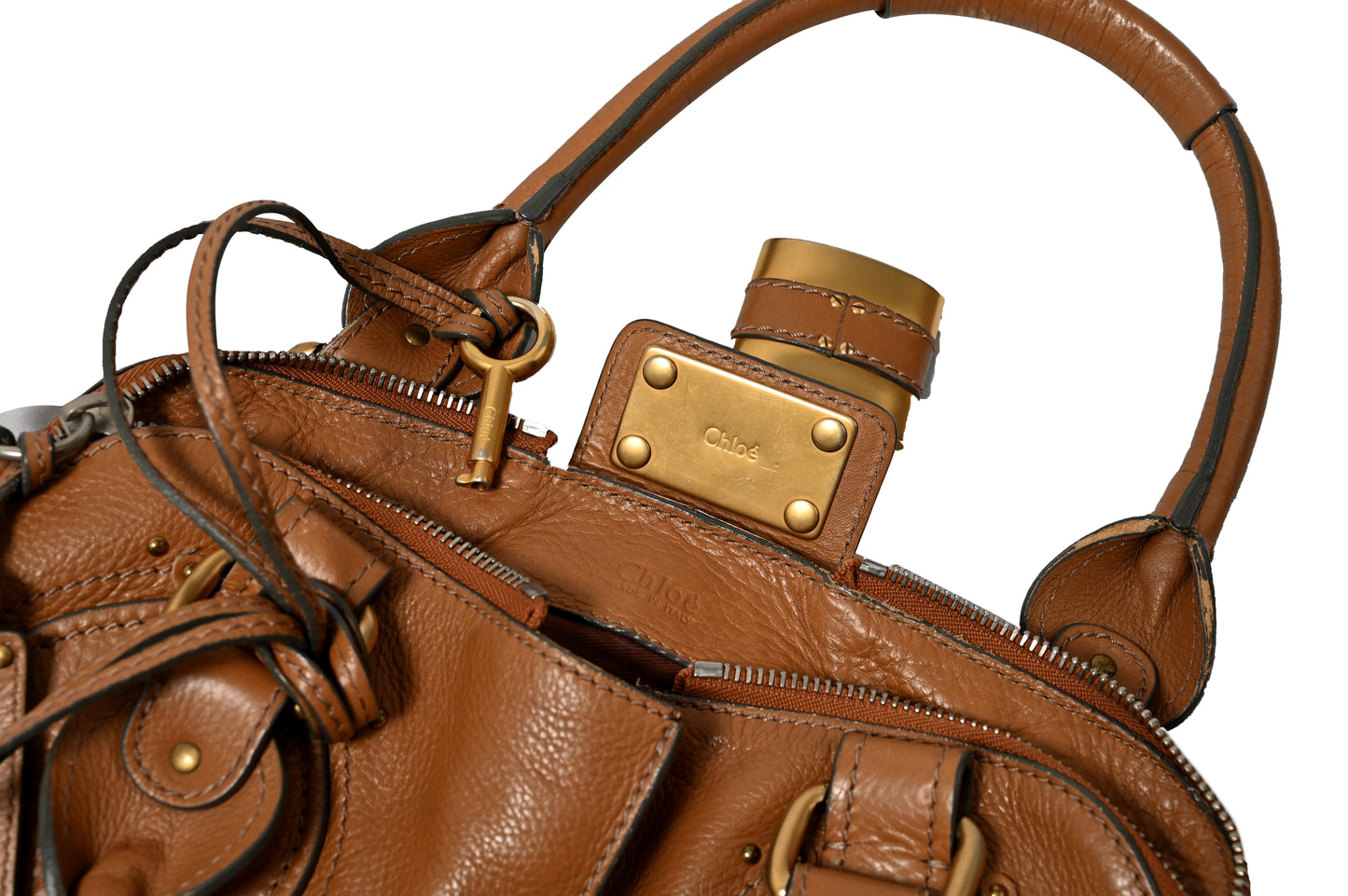 Chloé Brown Paddington Leather Bag