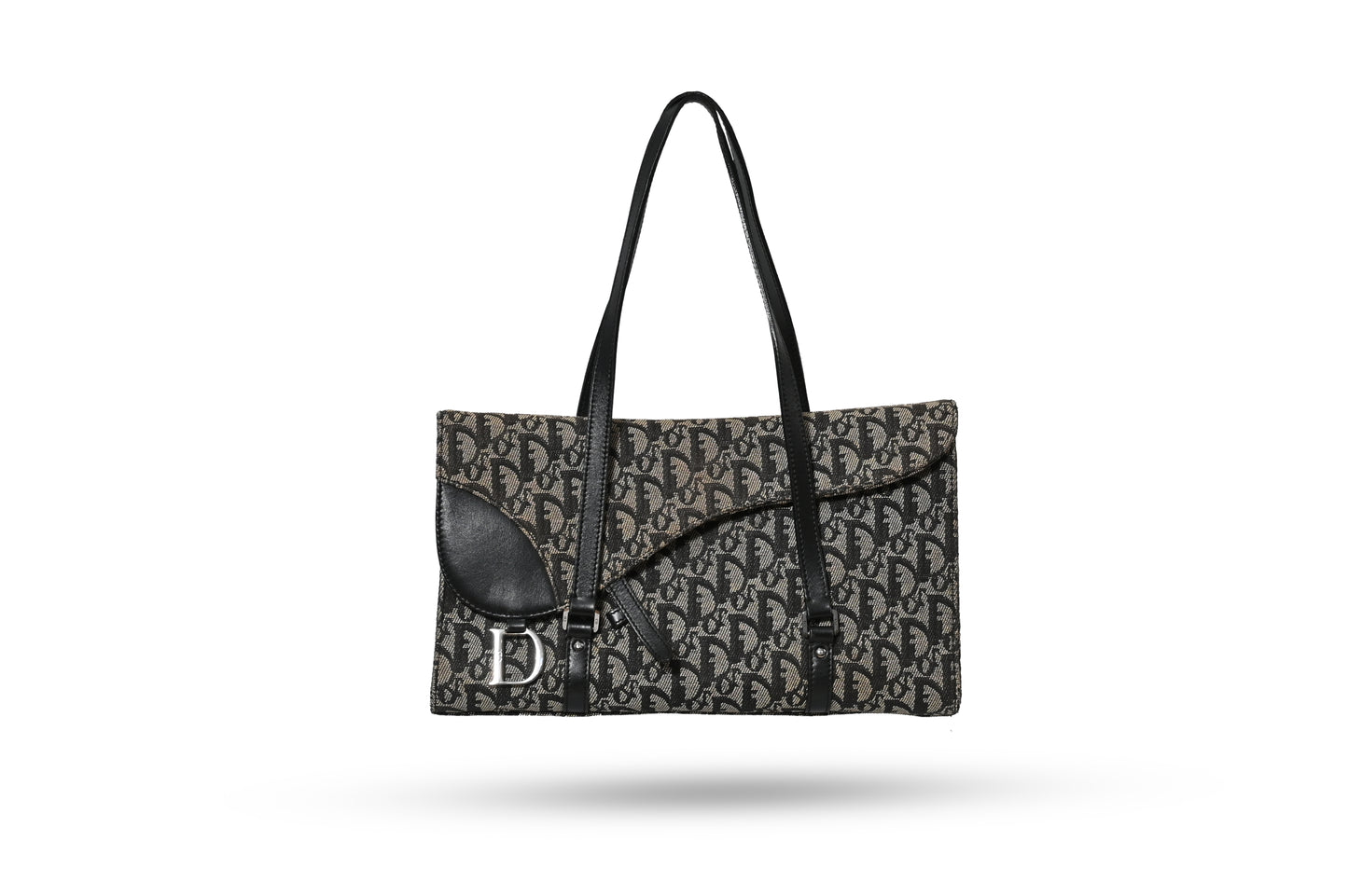 Dior Trotter Canvas Saddle Handbag