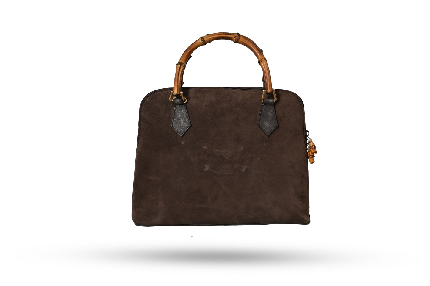 Gucci Brown Suede Diana Bag