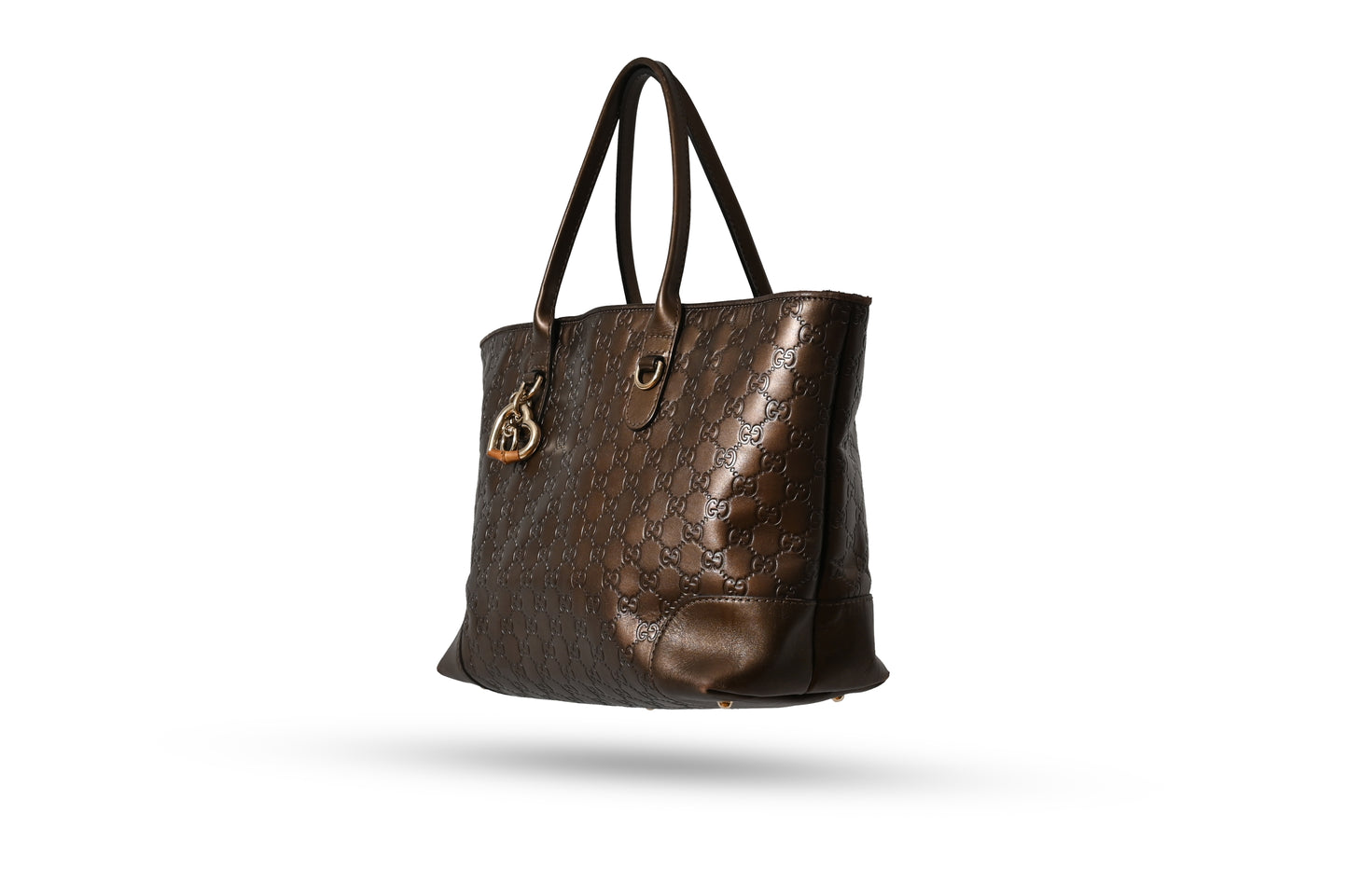 Gucci Guccissima Brown Tote Bag