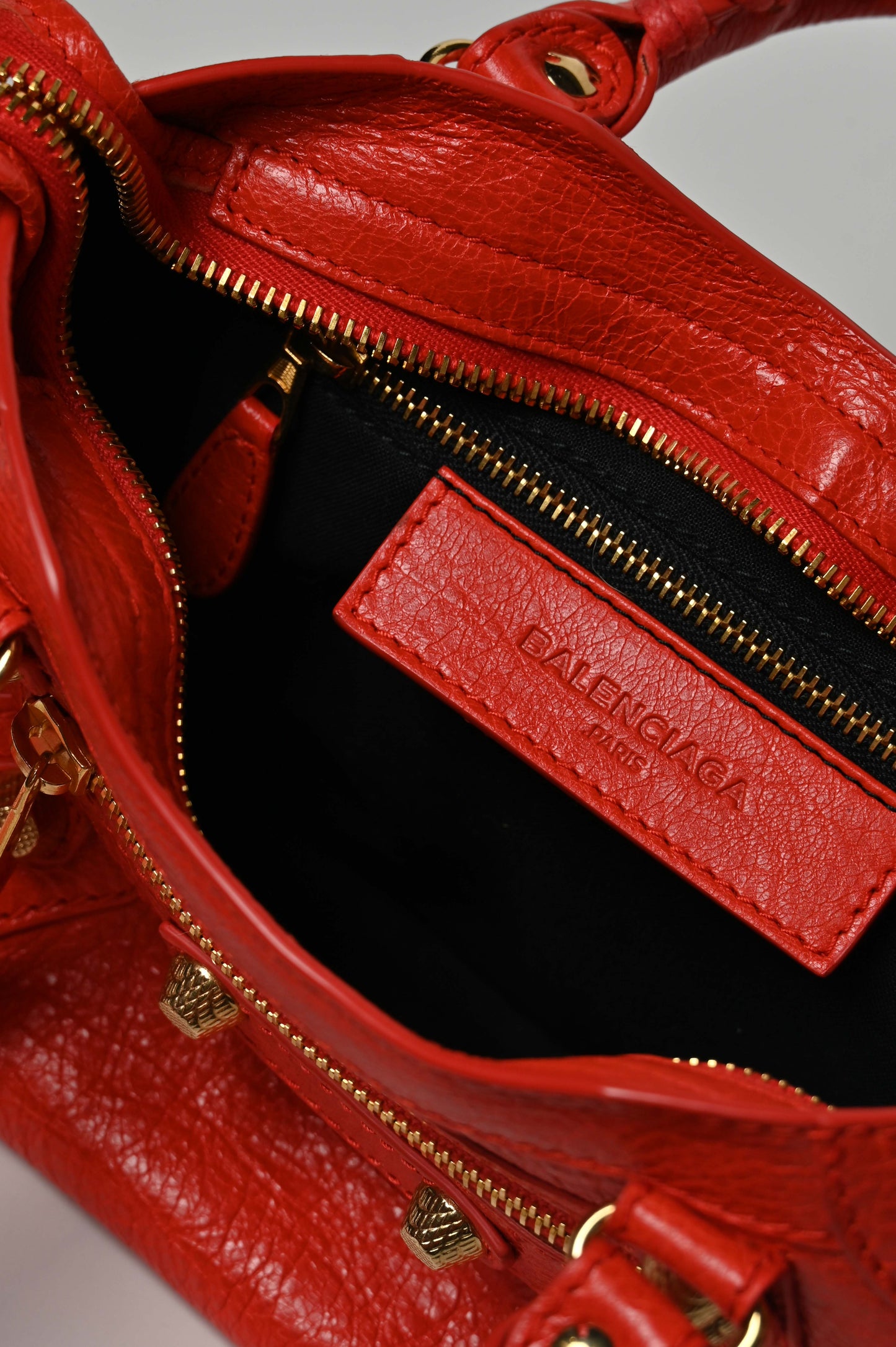 Balenciaga Mini City Bag Vermillon