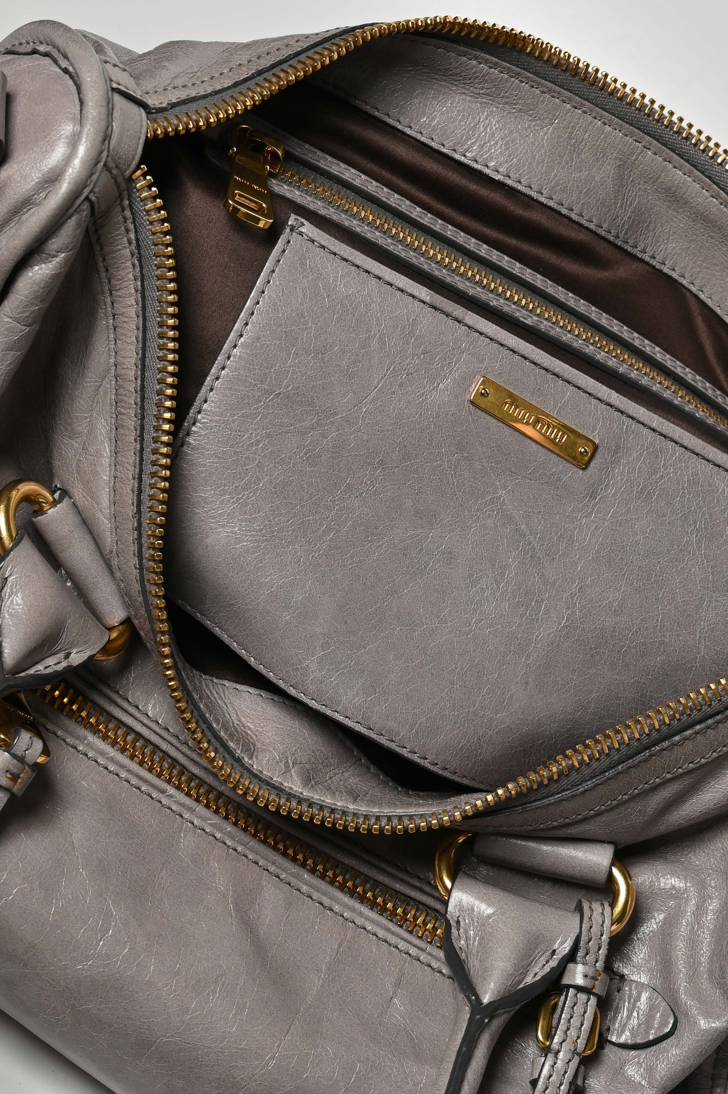 Miu Miu Vitello Bauletto Bag