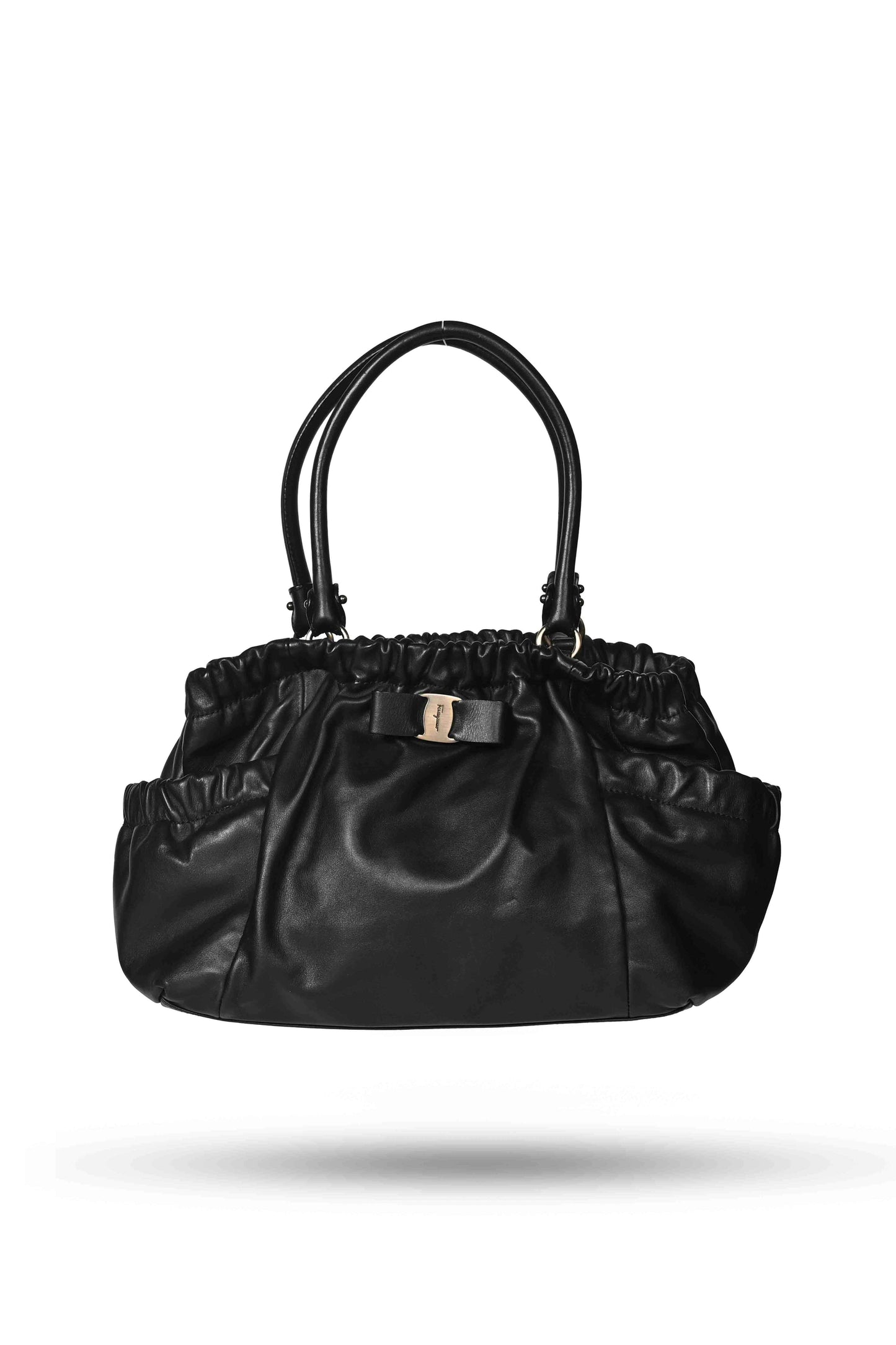 Salvadore Ferragamo Leather Shoulder Bag