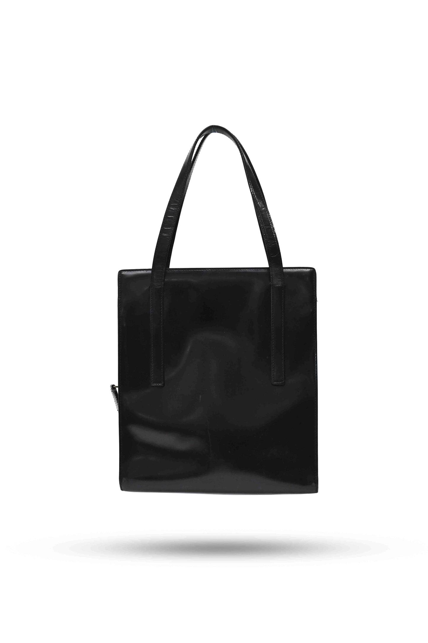 Prada 1995 Patent Leather Tote