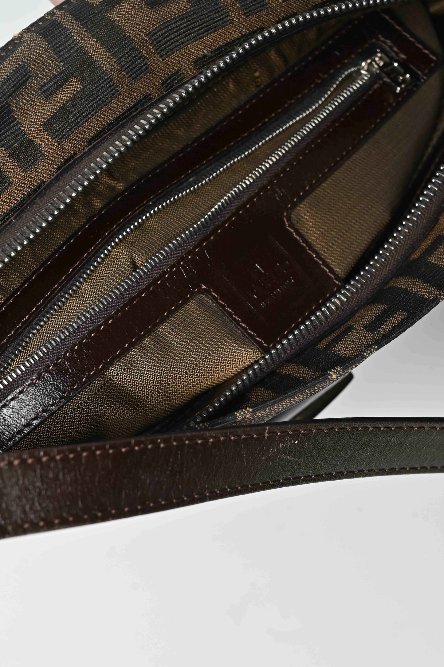 Fendi Zucca Baguette Bag