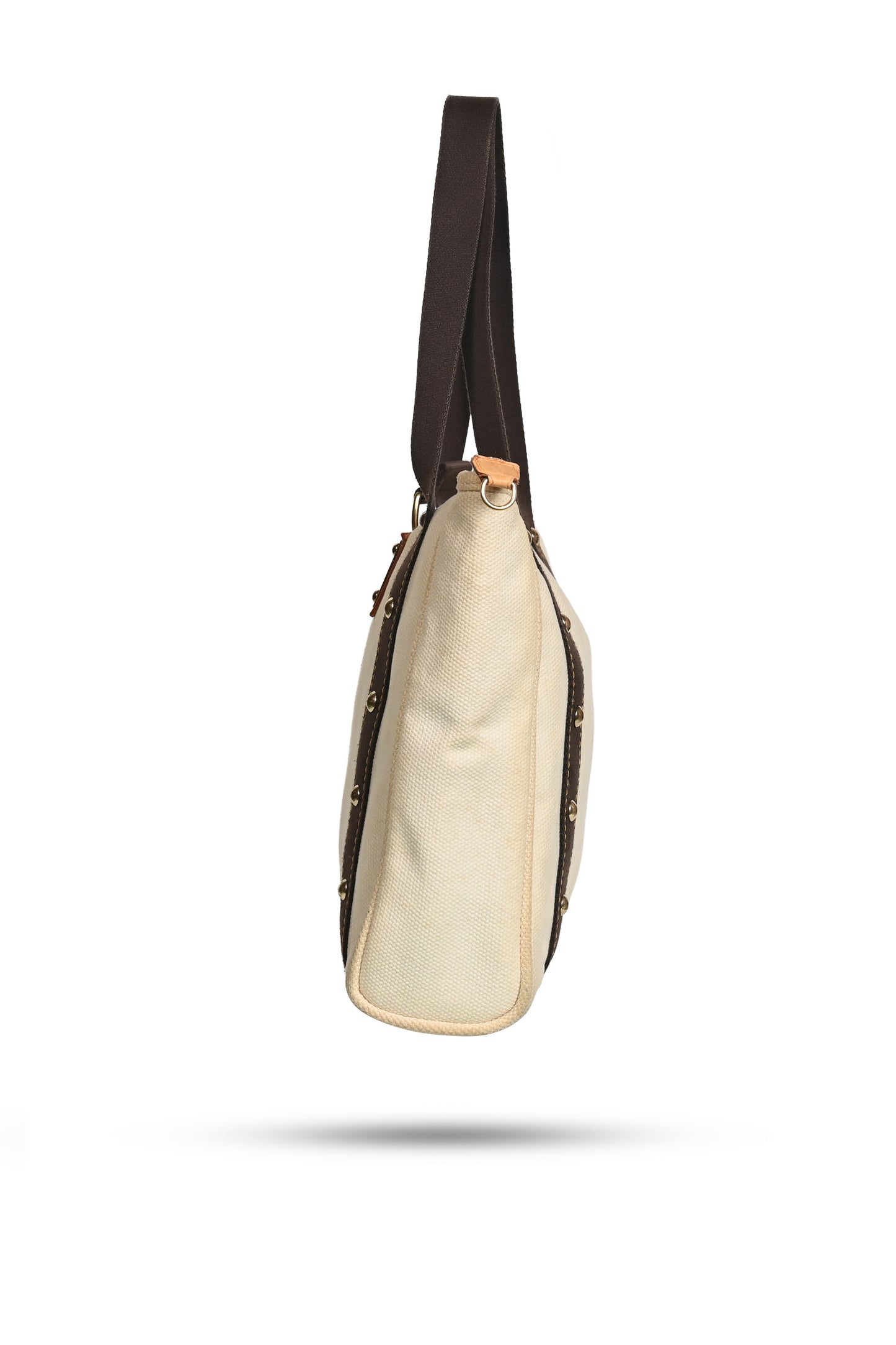 Louis Vuitton 2005 Antigua Cabas Tote Bag Brown
