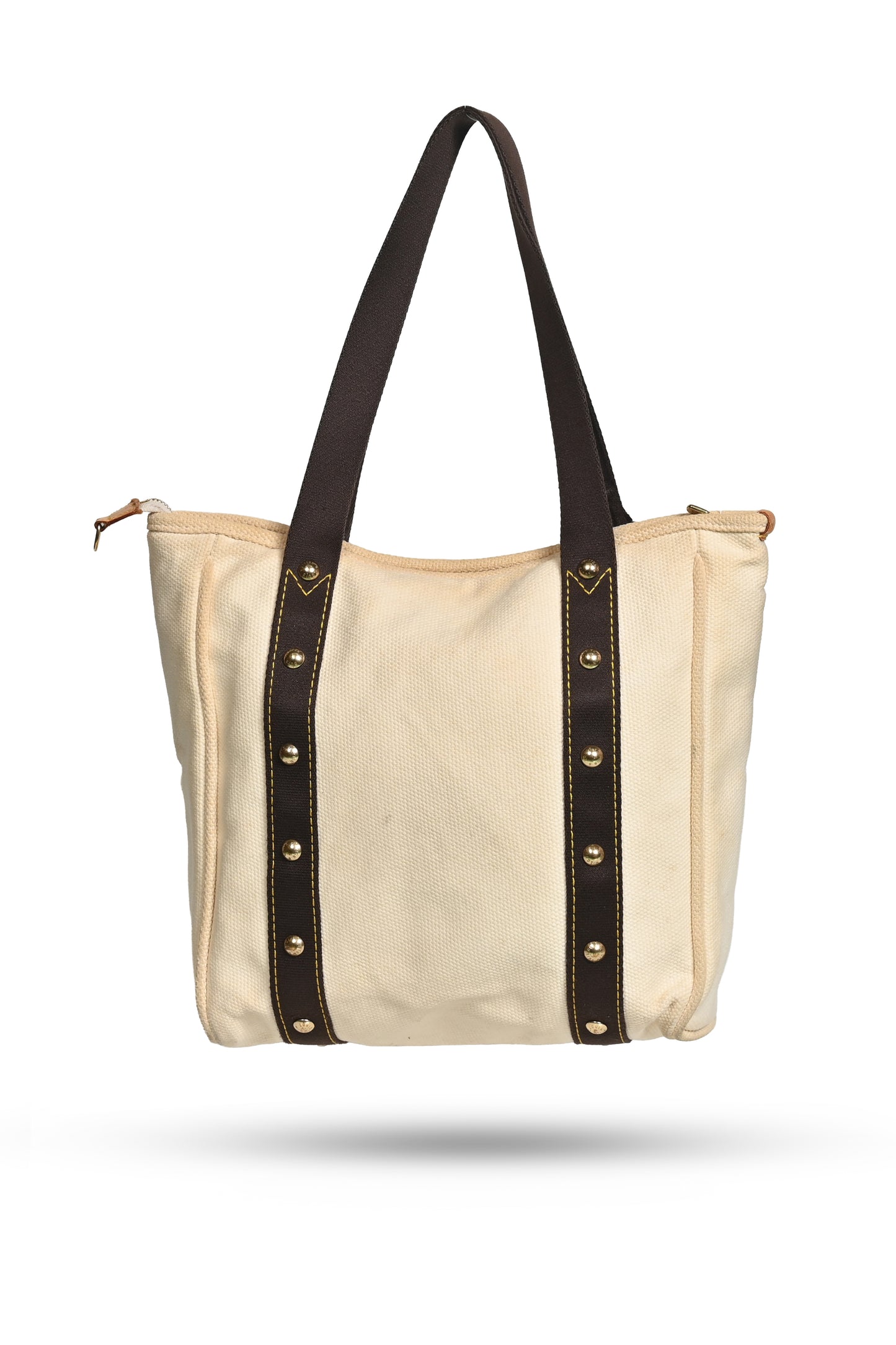 Louis Vuitton 2005 Antigua Cabas Tote Bag Brown