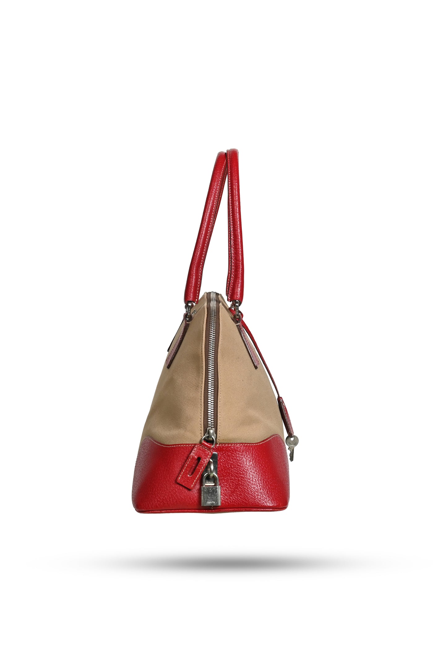 Prada 2013 Cingiale Trimmed Canapa