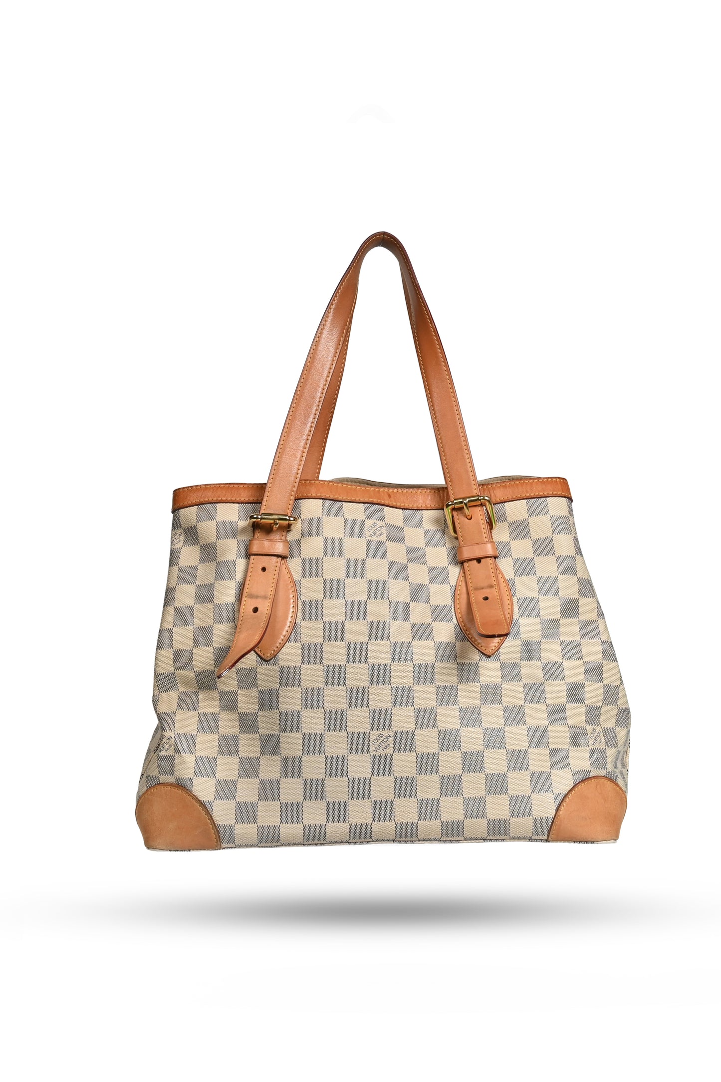 Louis Vuitton 2009 Damier Azur Hampstead Tote