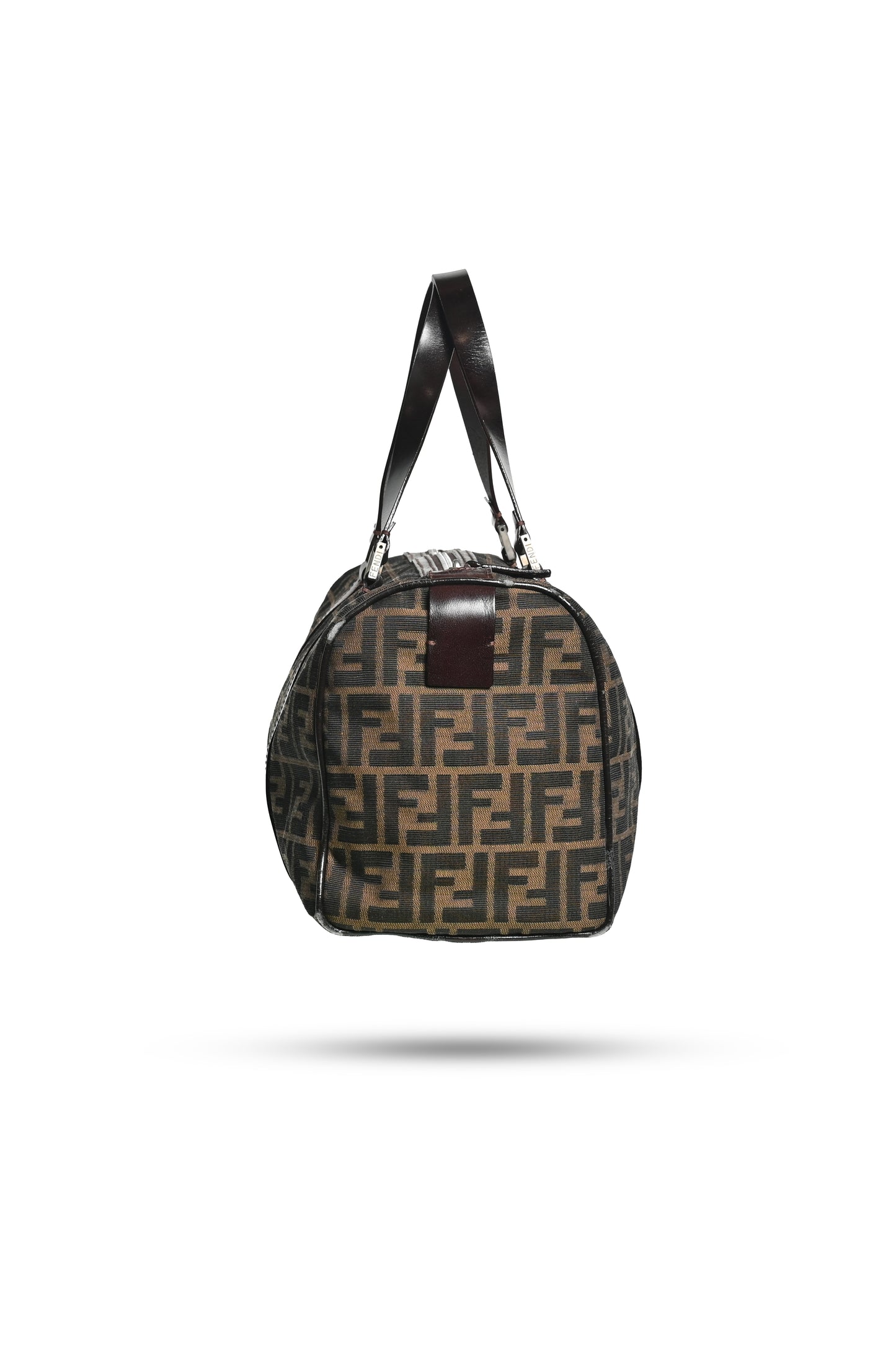 Fendi Zucca Boston Bag