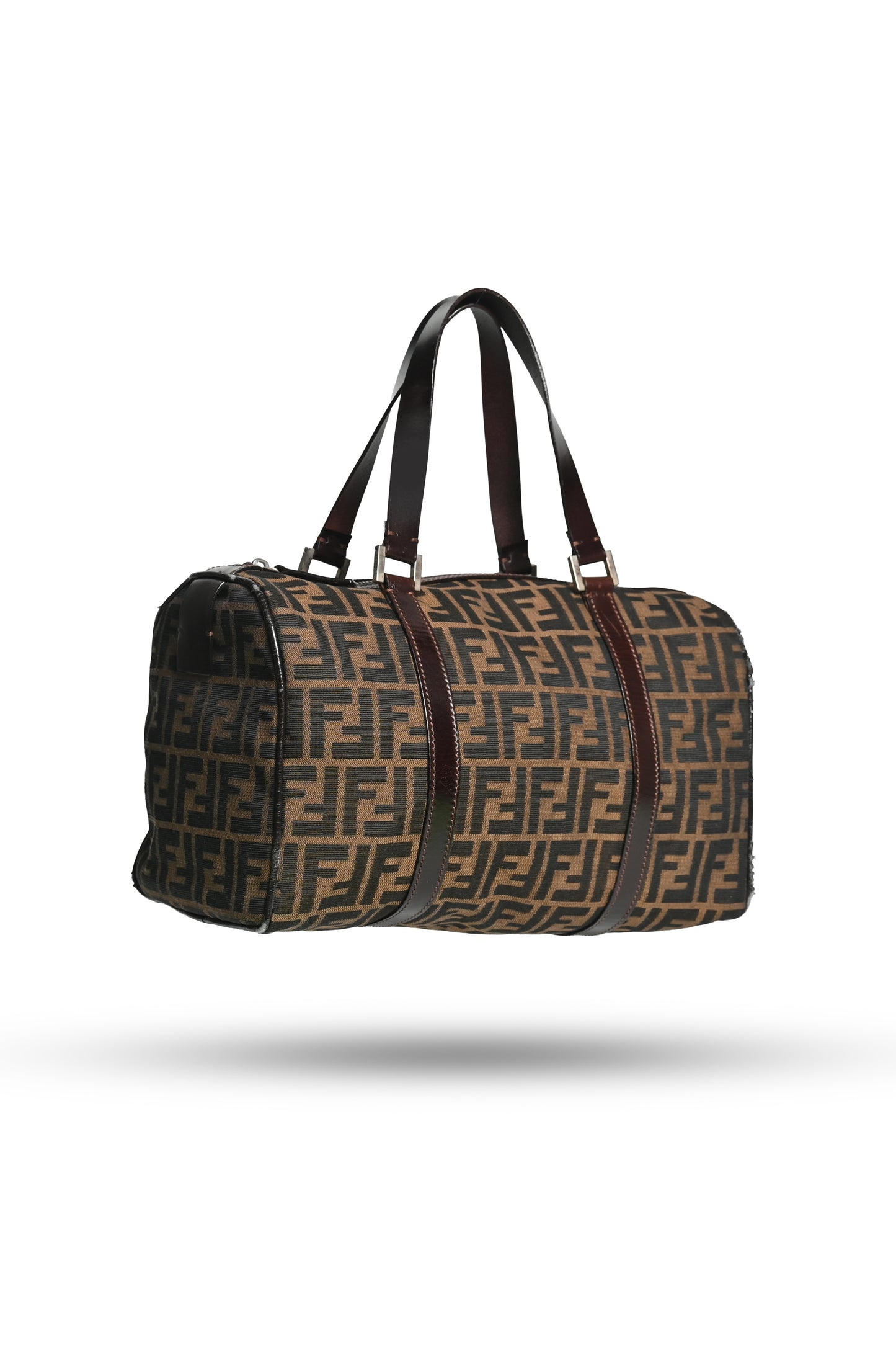 Fendi Zucca Boston Bag
