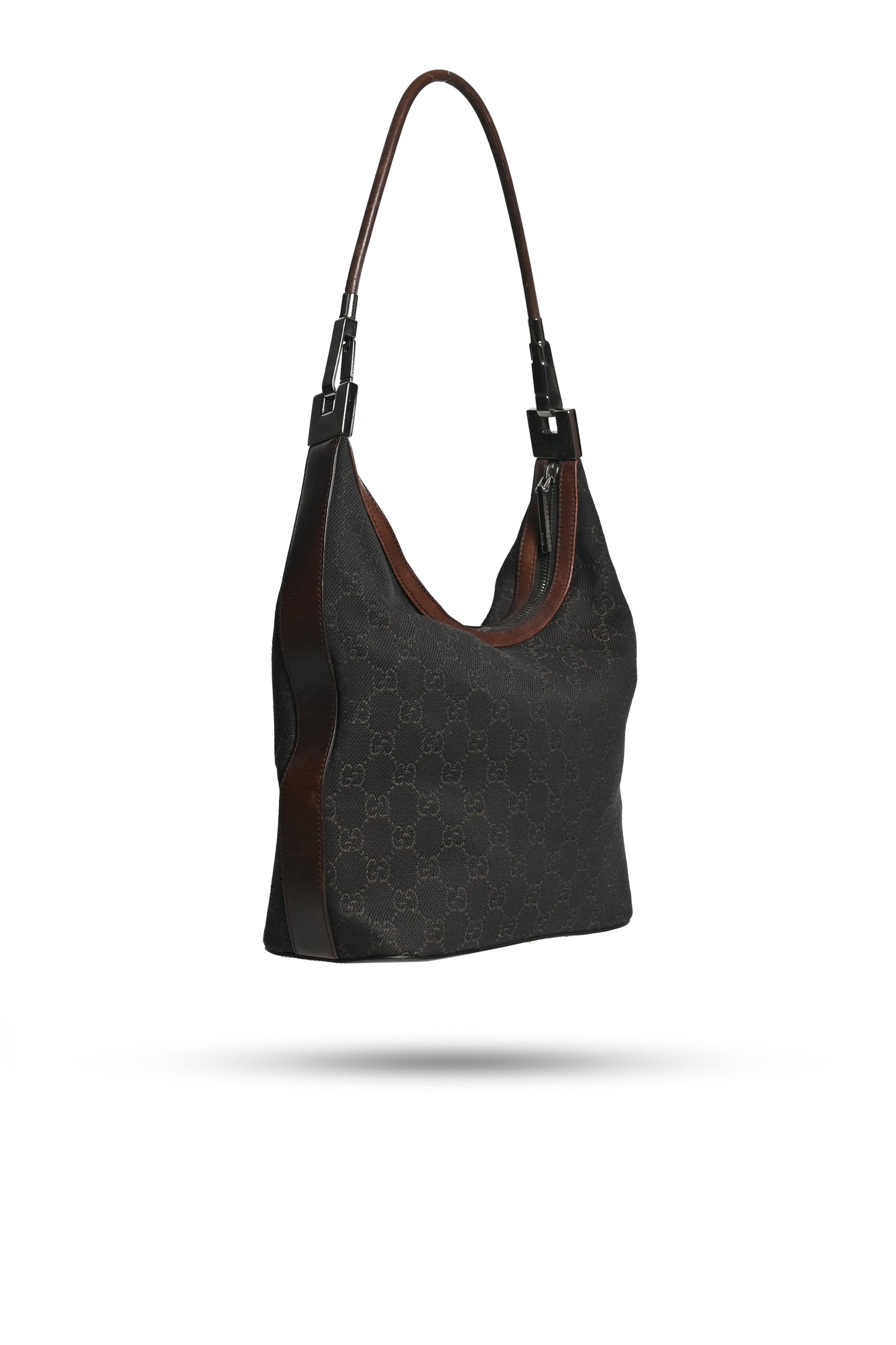 Gucci Hobo Cloth Handbag