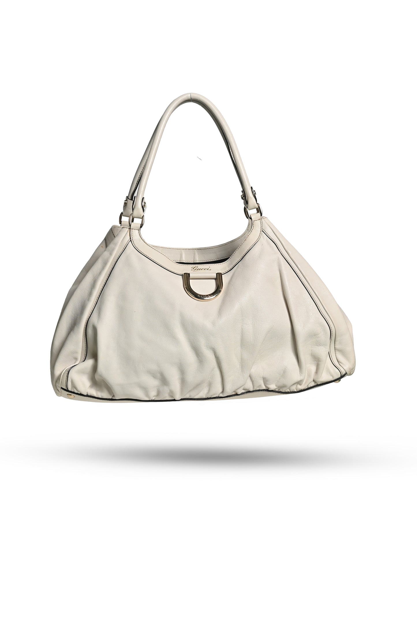 Gucci Abbey D-Ring Leather Shoulder Handbag