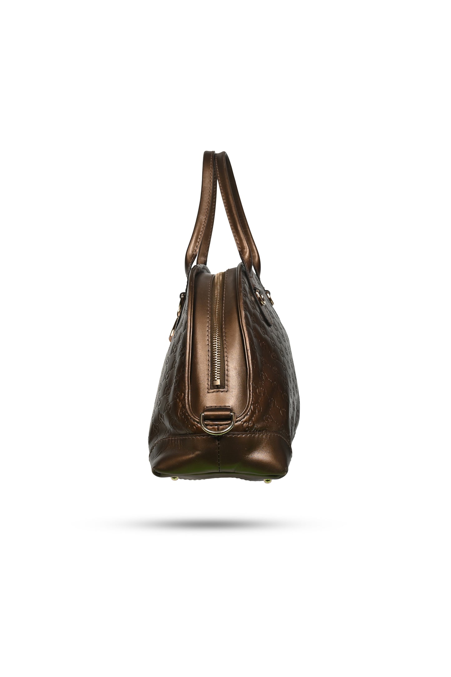 Gucci Guccissima Heart Bit Dome Bag
