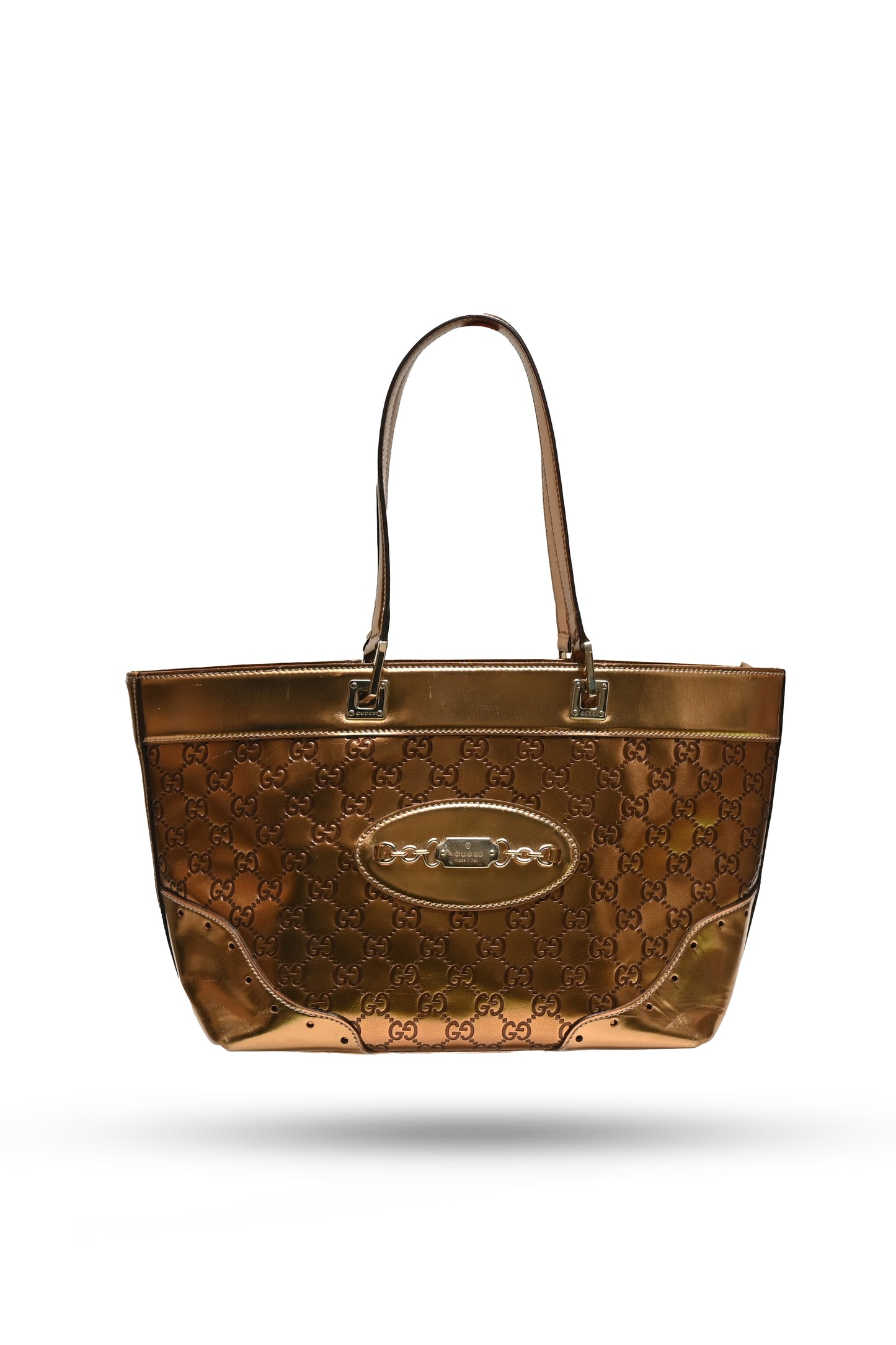 Gucci Guccissima Gold Tote Bag