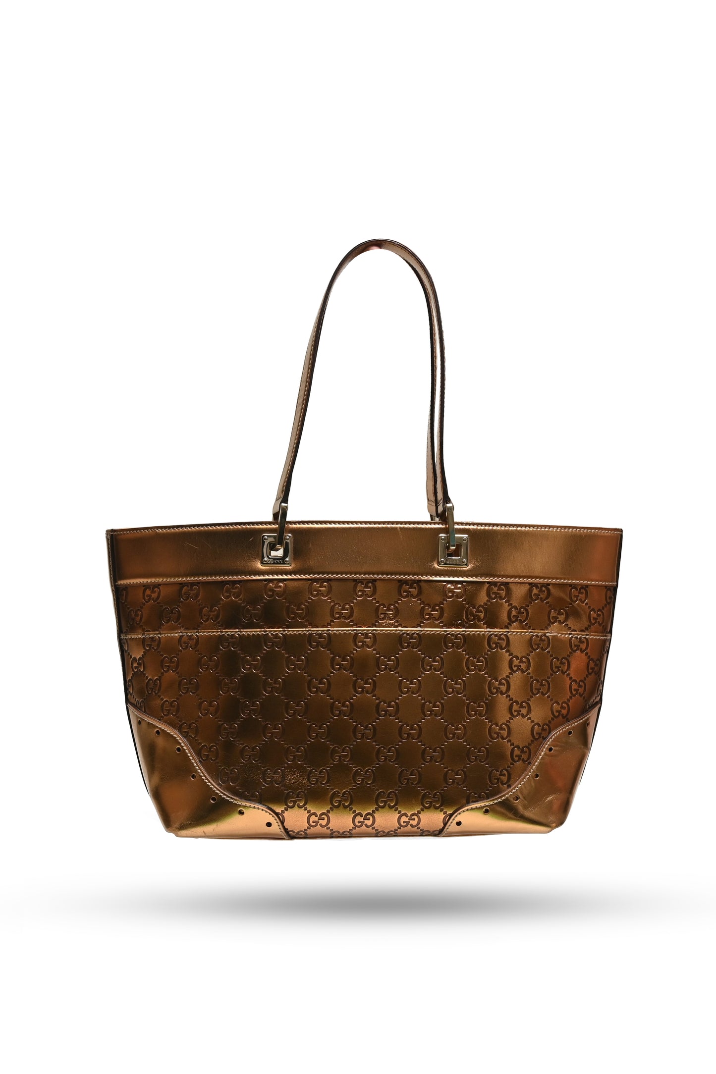 Gucci Guccissima Gold Tote Bag