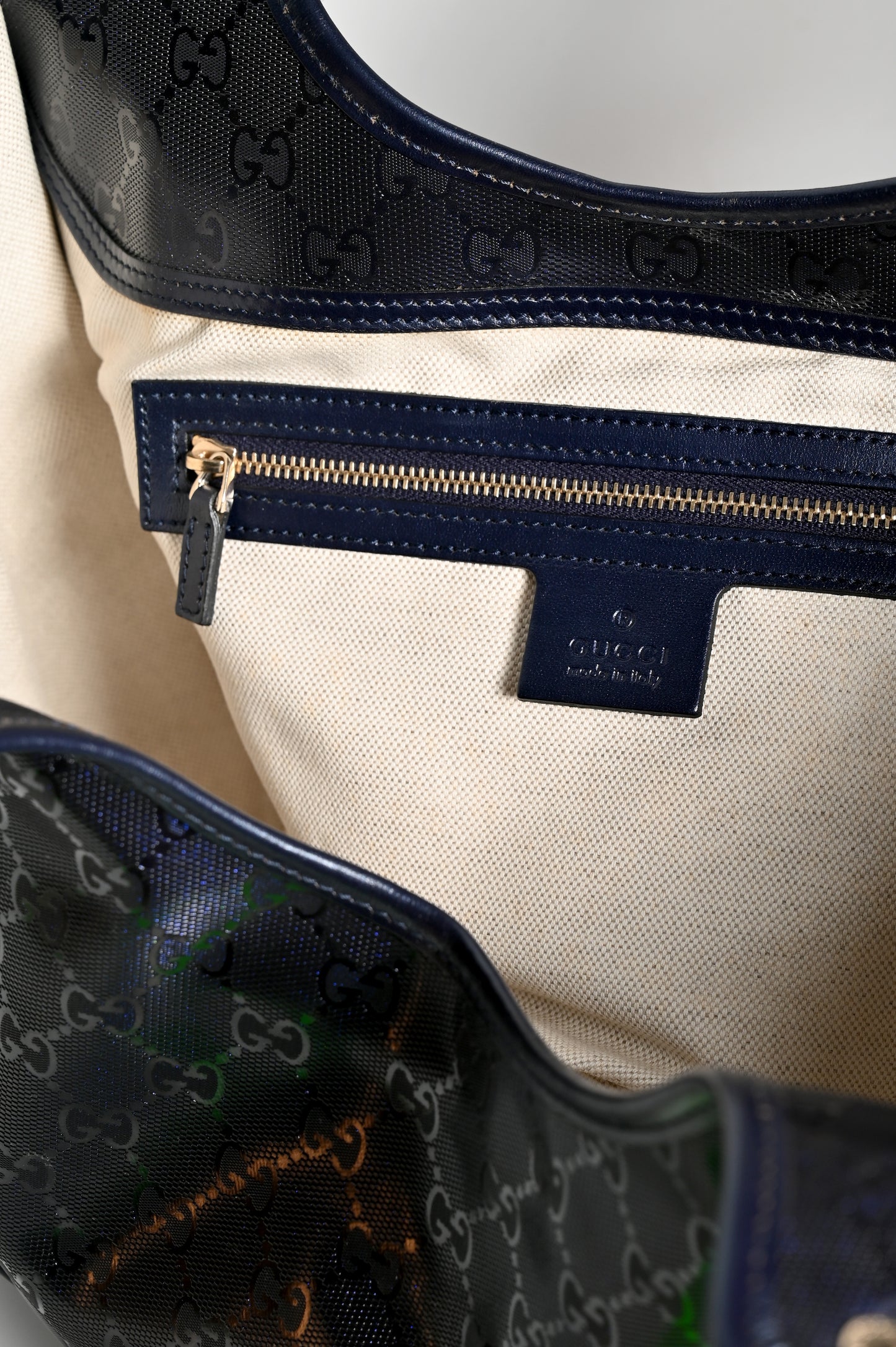 Gucci Purple Imprine Jackie Bag