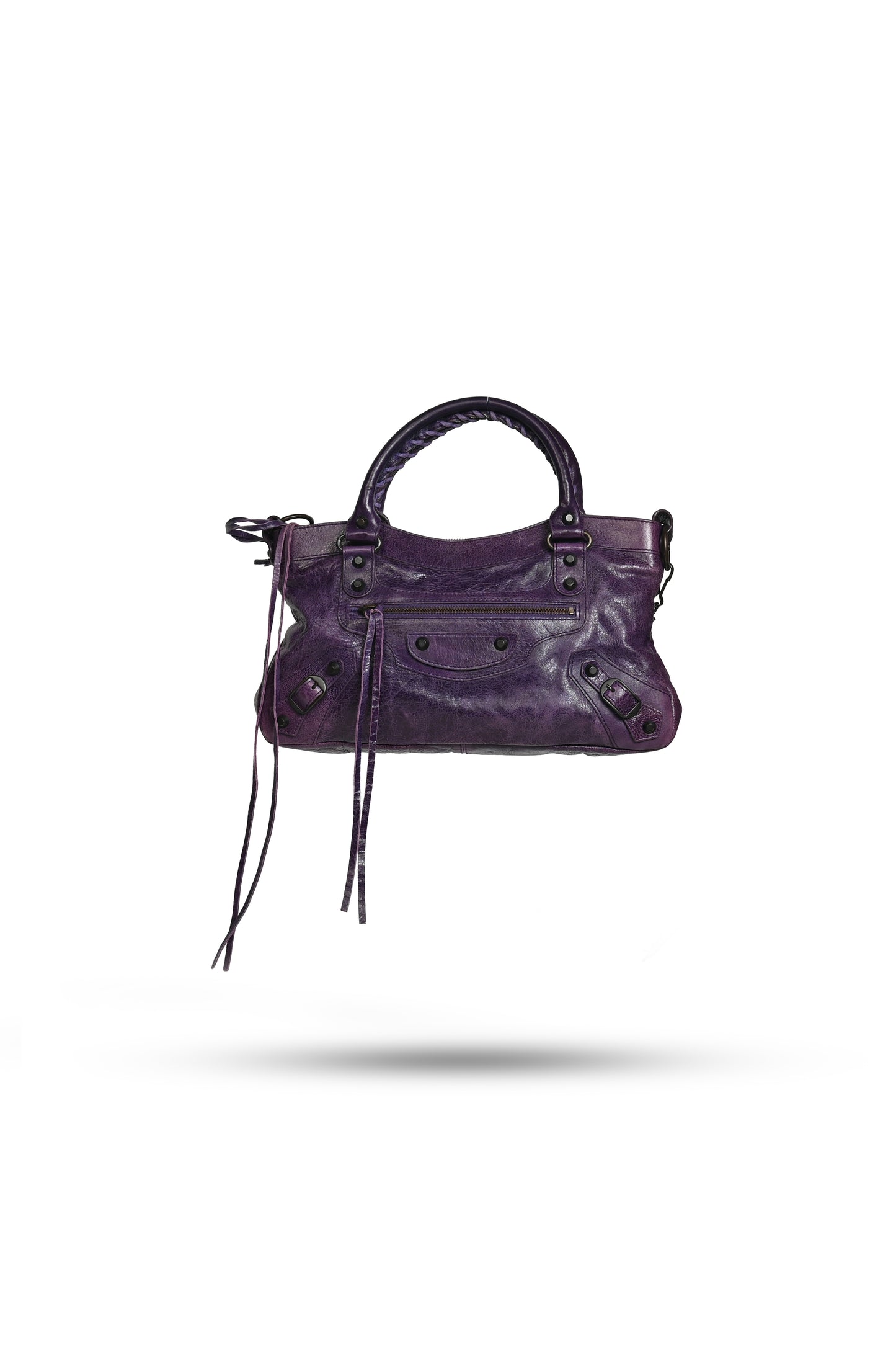 Balenciaga First Handbag in Purple