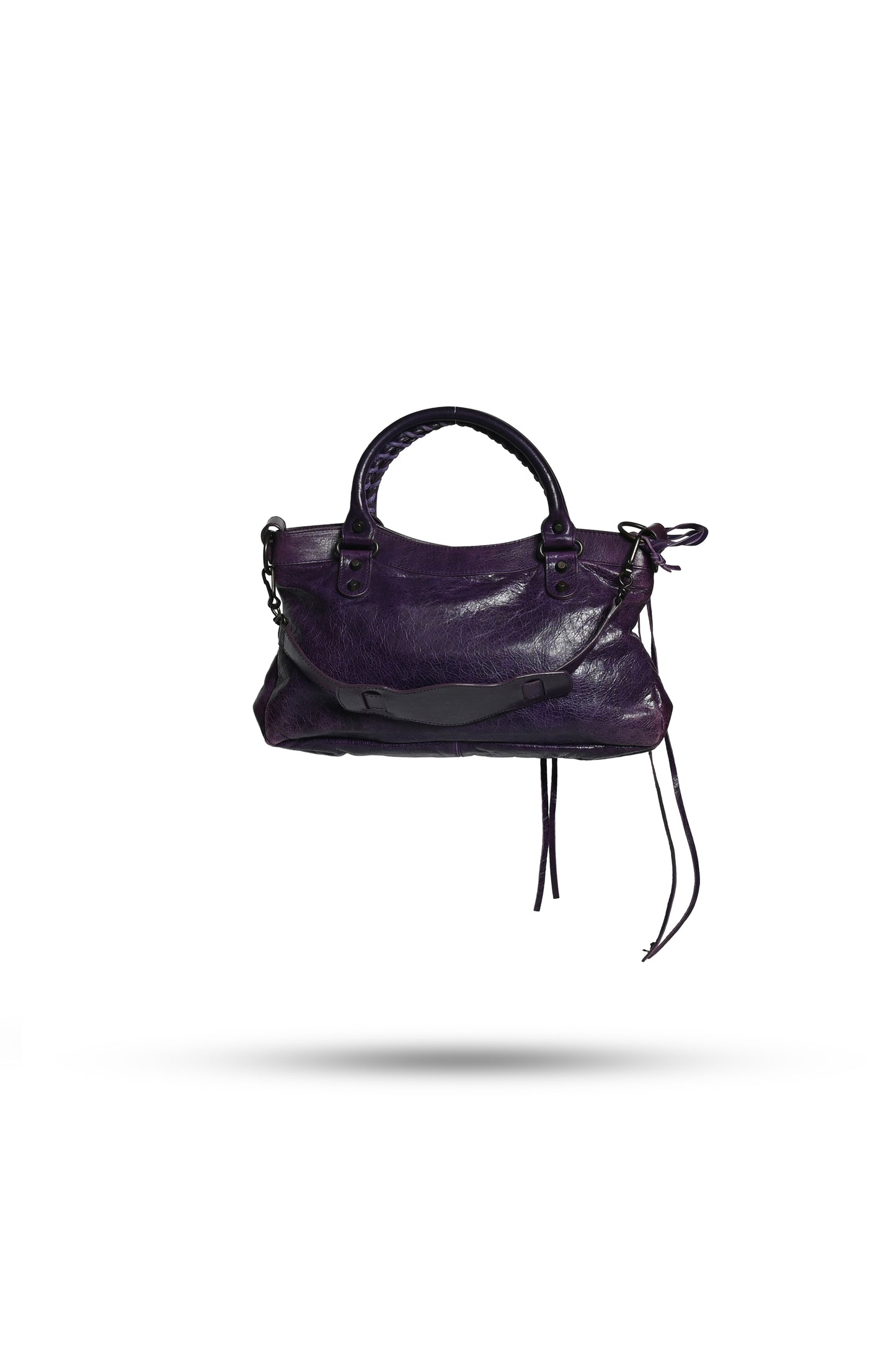 Balenciaga First Handbag in Purple